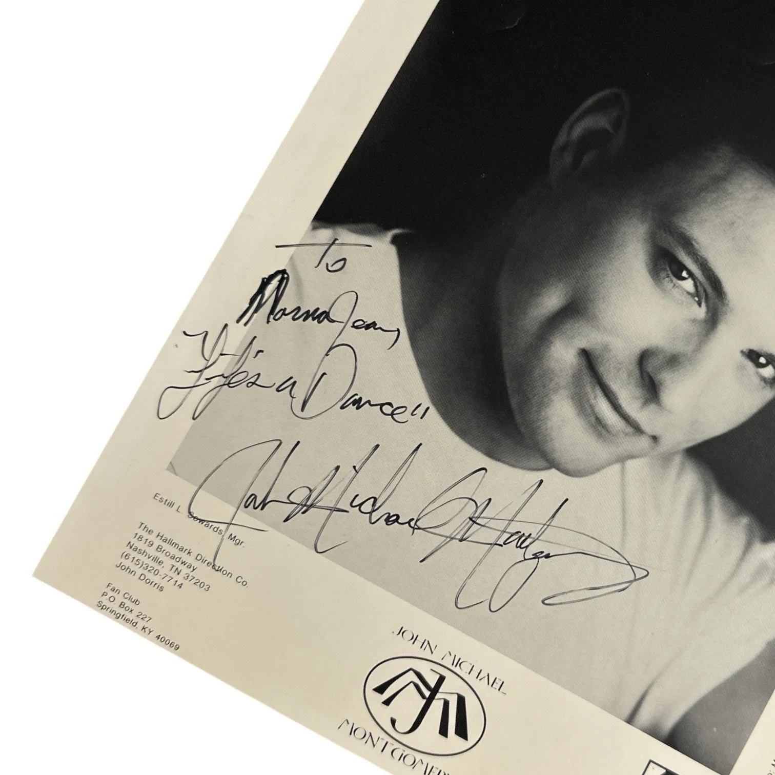 John Michael Montgomery 8x10 Autograph Photo Signed! Life’s A Dance Country Star, изображение 2