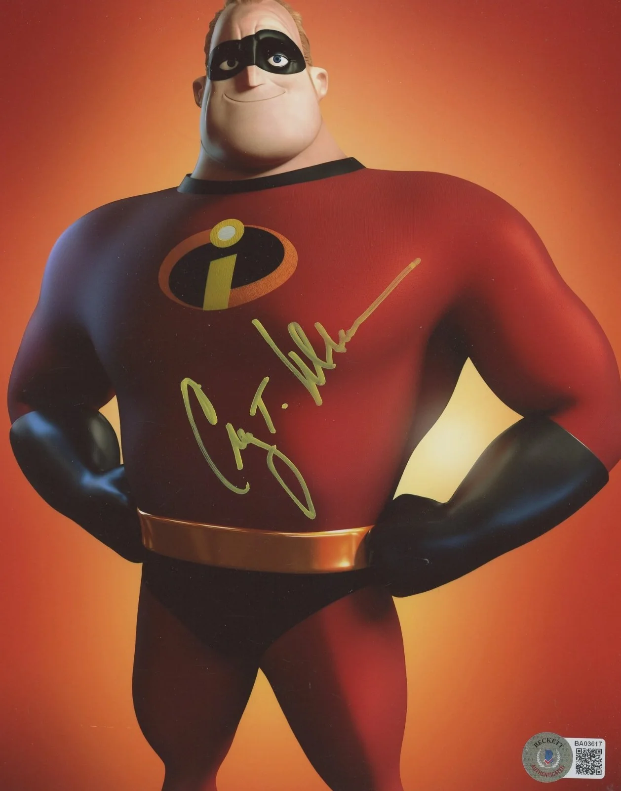 Craig T. Nelson — Craig T. Nelson Signed "The Incredibles" 8x10 Photo (Beckett)