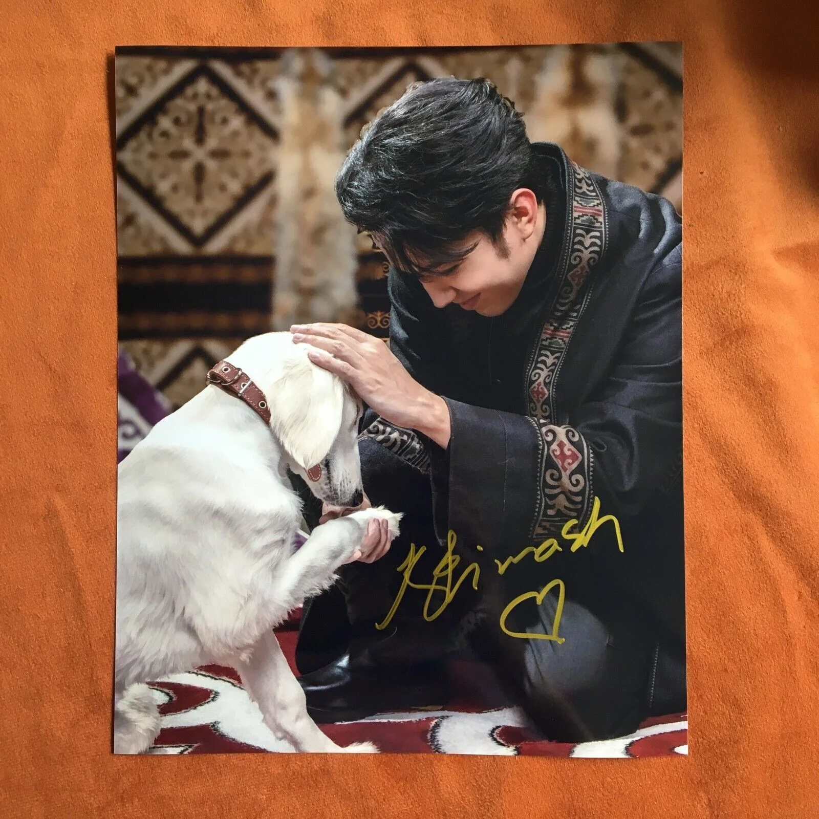 Dimash DIMASH Autographed Signed Photo 8*10 Singer Collection GIFTS 2024, image 3