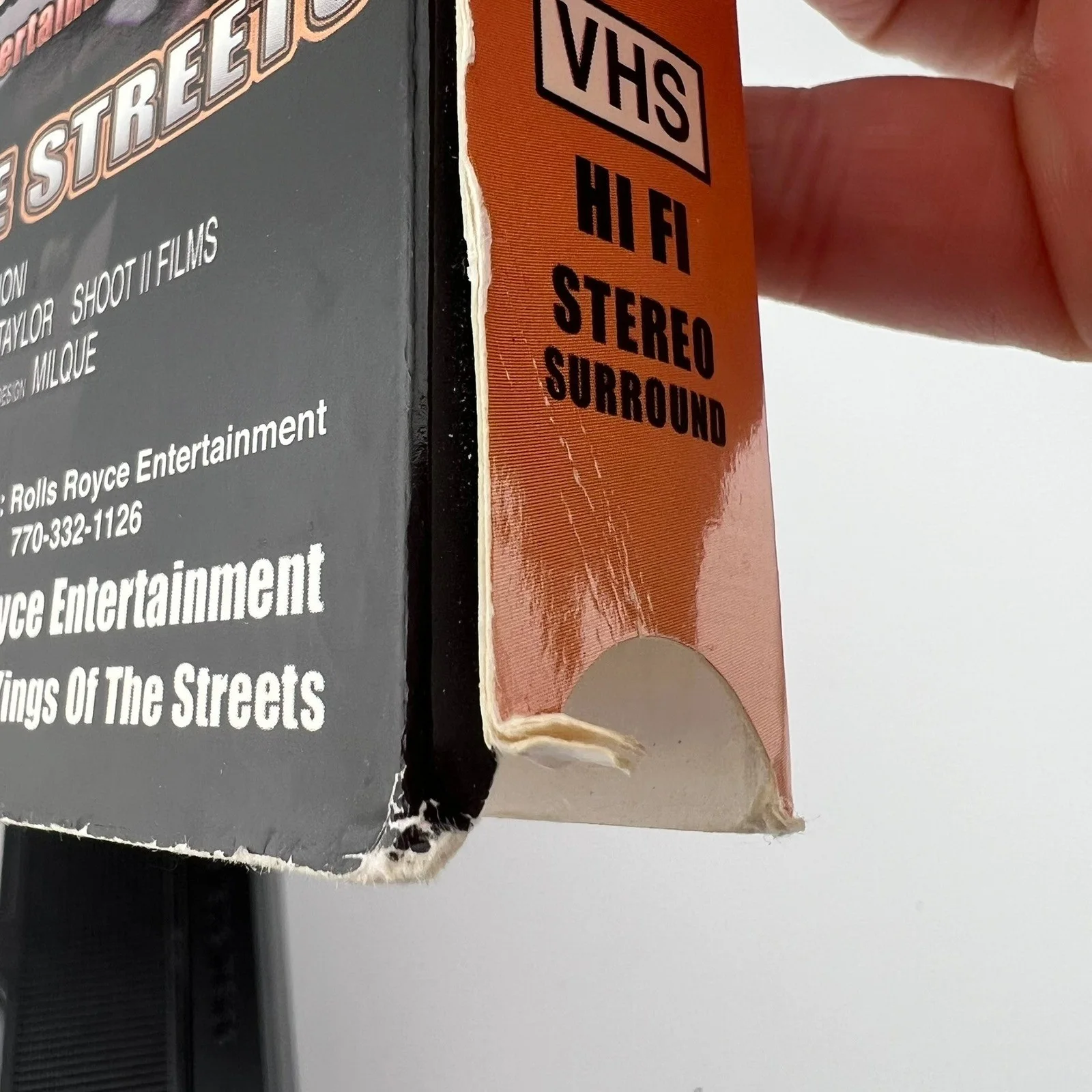 Kings of the Streets VHS 2002 Big Silk Autographed Hip Hop Documentary, image 5