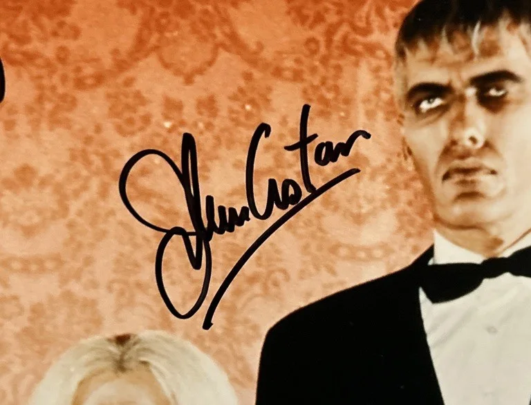 Lisa Loring, John Astin — The Addams Family Lisa Loring John Astin Signed 8 X 10 Photo, изображение 3