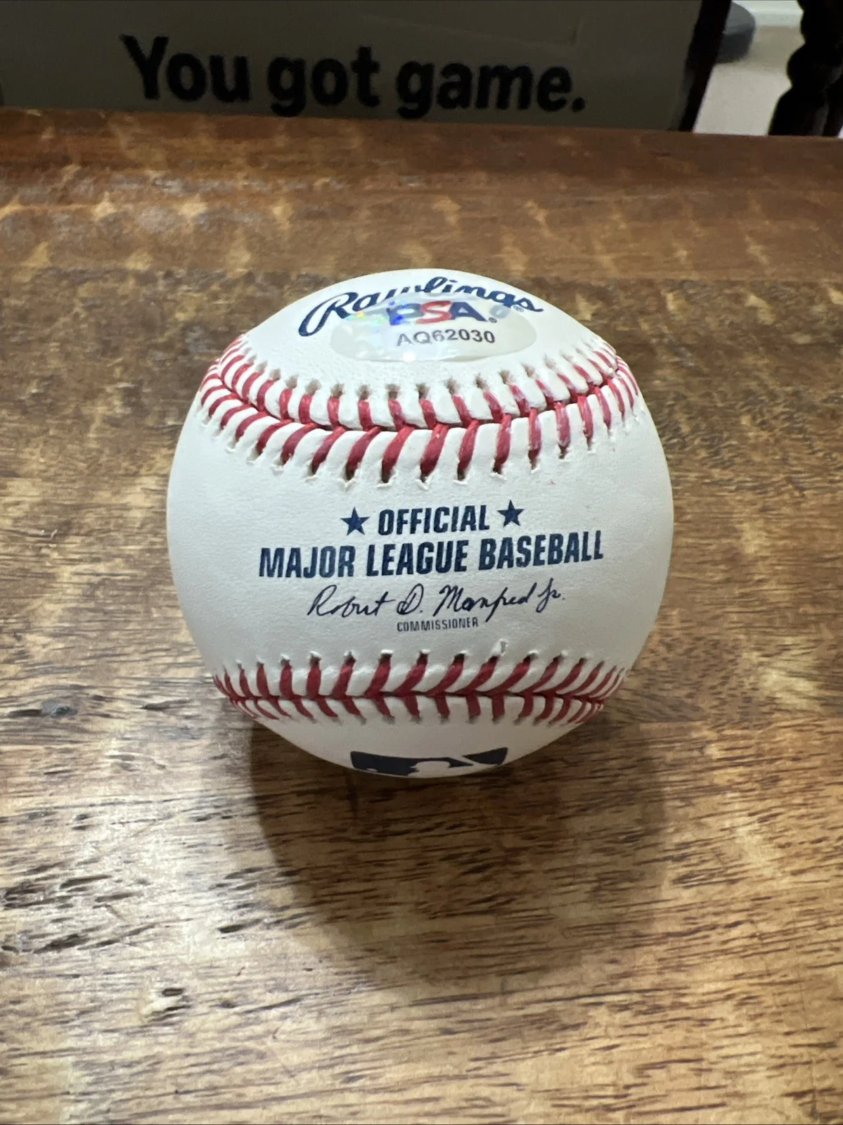 Delroy Lindo — Delroy Lindo Signed Baseball PSA DNA Autographed Sinners Malcolm X, image 2