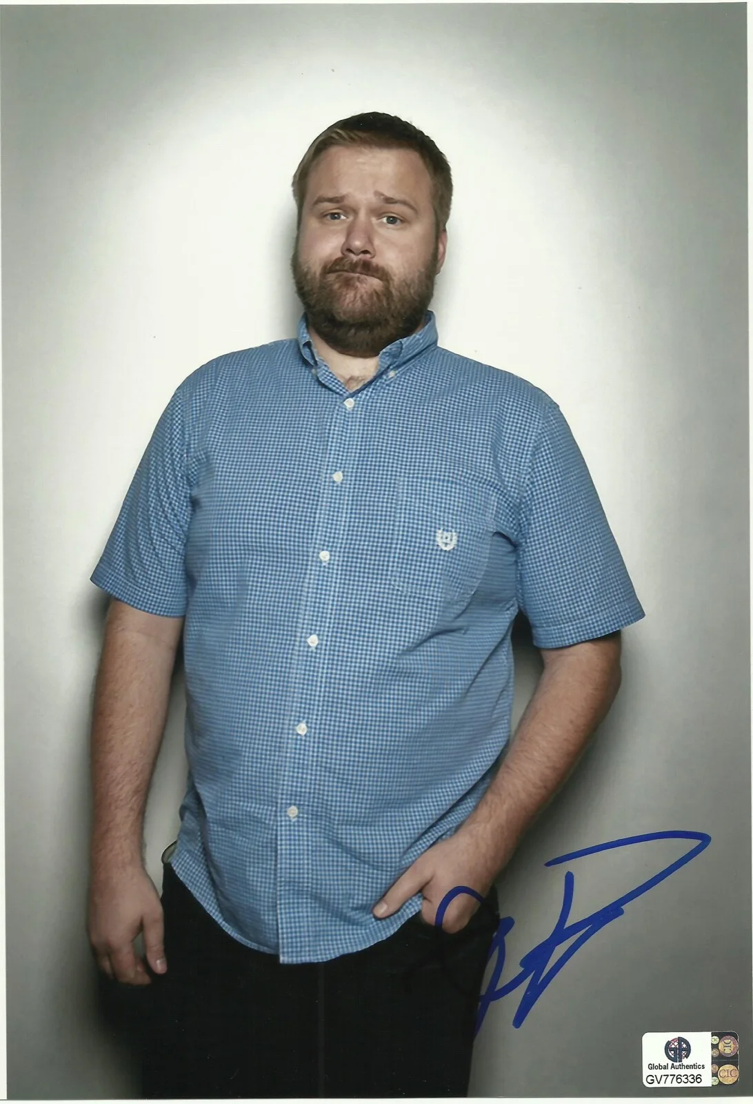 Robert Kirkman — Robert Kirkman The Walking Dead Signed Autograph GA Authenticated 8x10 Photo
