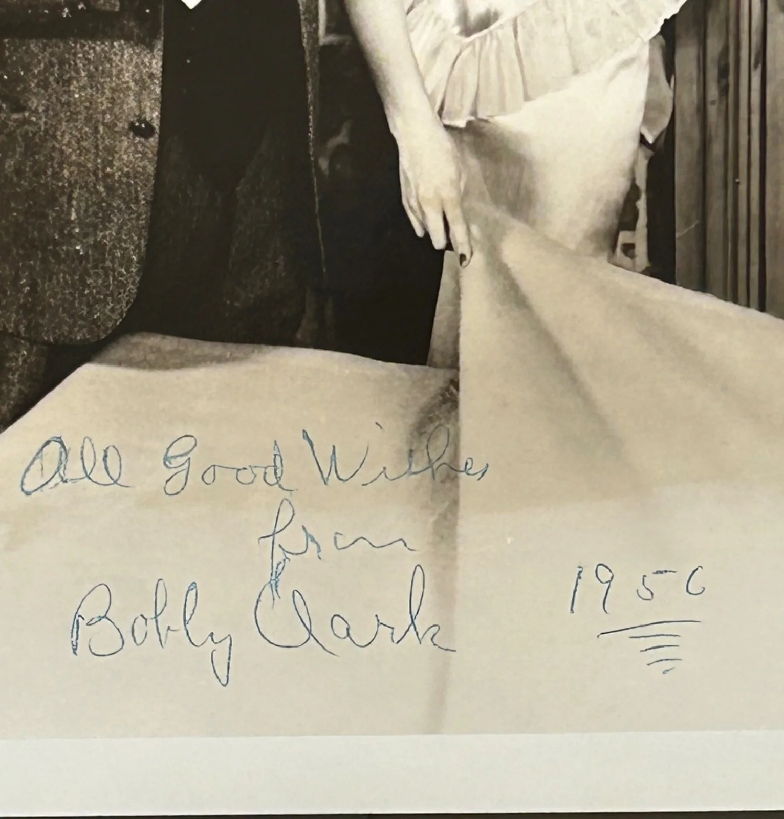 BOBBY CLARK—SIGNED PHOTO—Film+Stage Comic Star•Gershwin+Harry Ruby+COLE PORTER, image 3