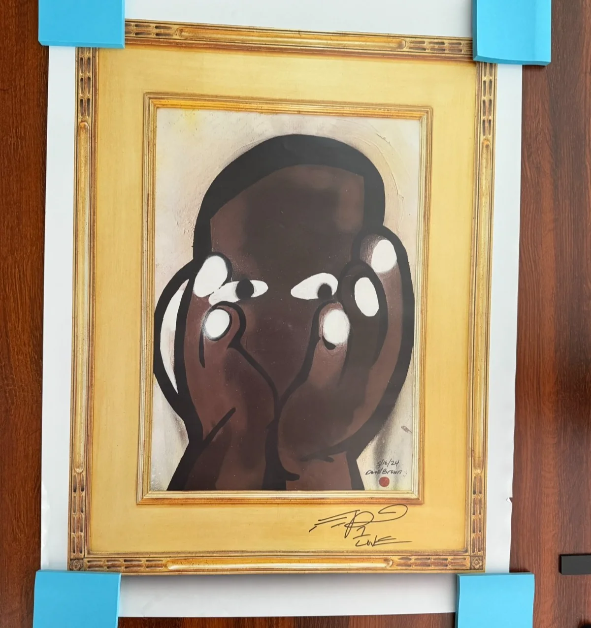 A$AP FERG Signed Exclusive VIP Original Art Print - The DAROLD TOUR, изображение 2