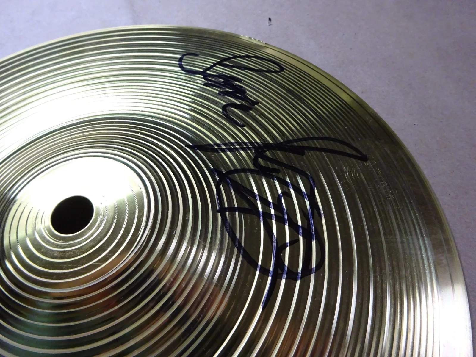 Signed Steve Jordan Rolling Stones Autographed 10" Splash Cymbal Beckett BAS COA, изображение 4