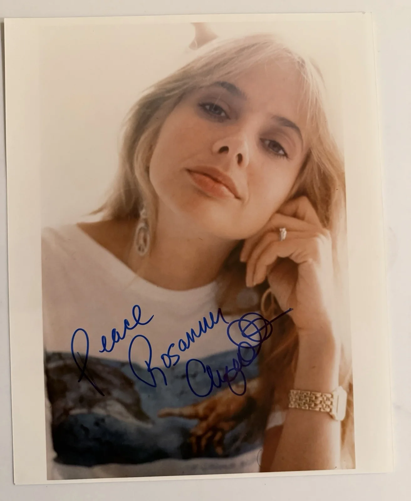 Winona Ryder — 1994 Winona Ryder Signed Roxy Carmichael 8x10 + Arquette Photo Orig Owner COA, изображение 2