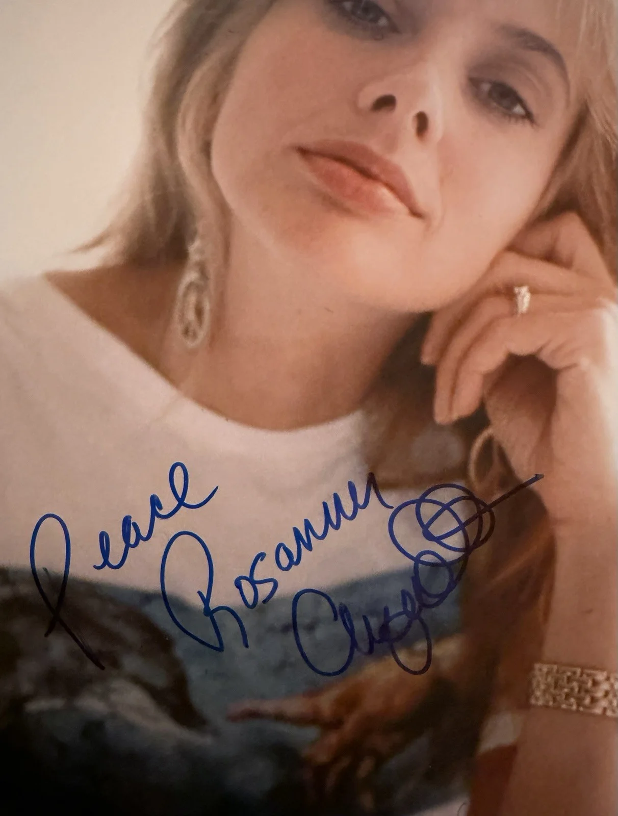 Winona Ryder — 1994 Winona Ryder Signed Roxy Carmichael 8x10 + Arquette Photo Orig Owner COA, изображение 3