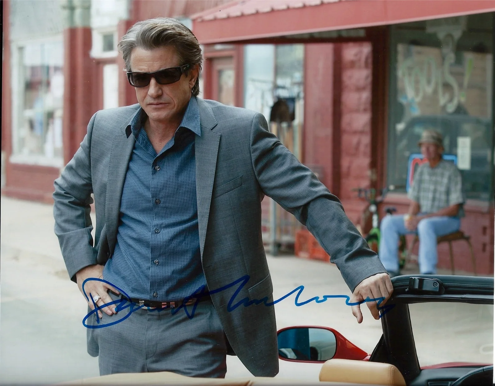 dermot mulroney — Dermot Mulroney signed 8x10 photo in person. Proof. Scream