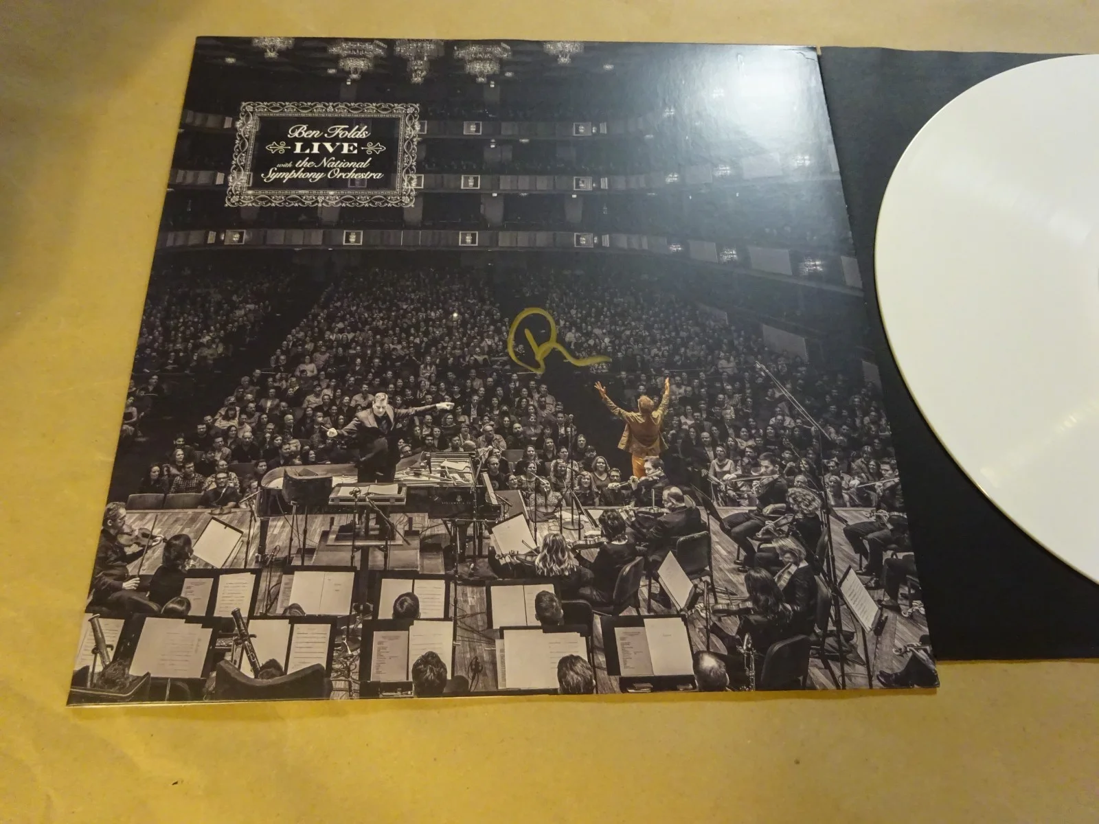 Signed Ben Folds Autographed Live National Symphony Orchestra Album BAS COA, image 2