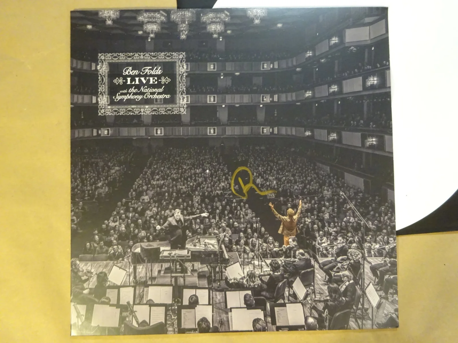 Signed Ben Folds Autographed Live National Symphony Orchestra Album BAS COA, image 3