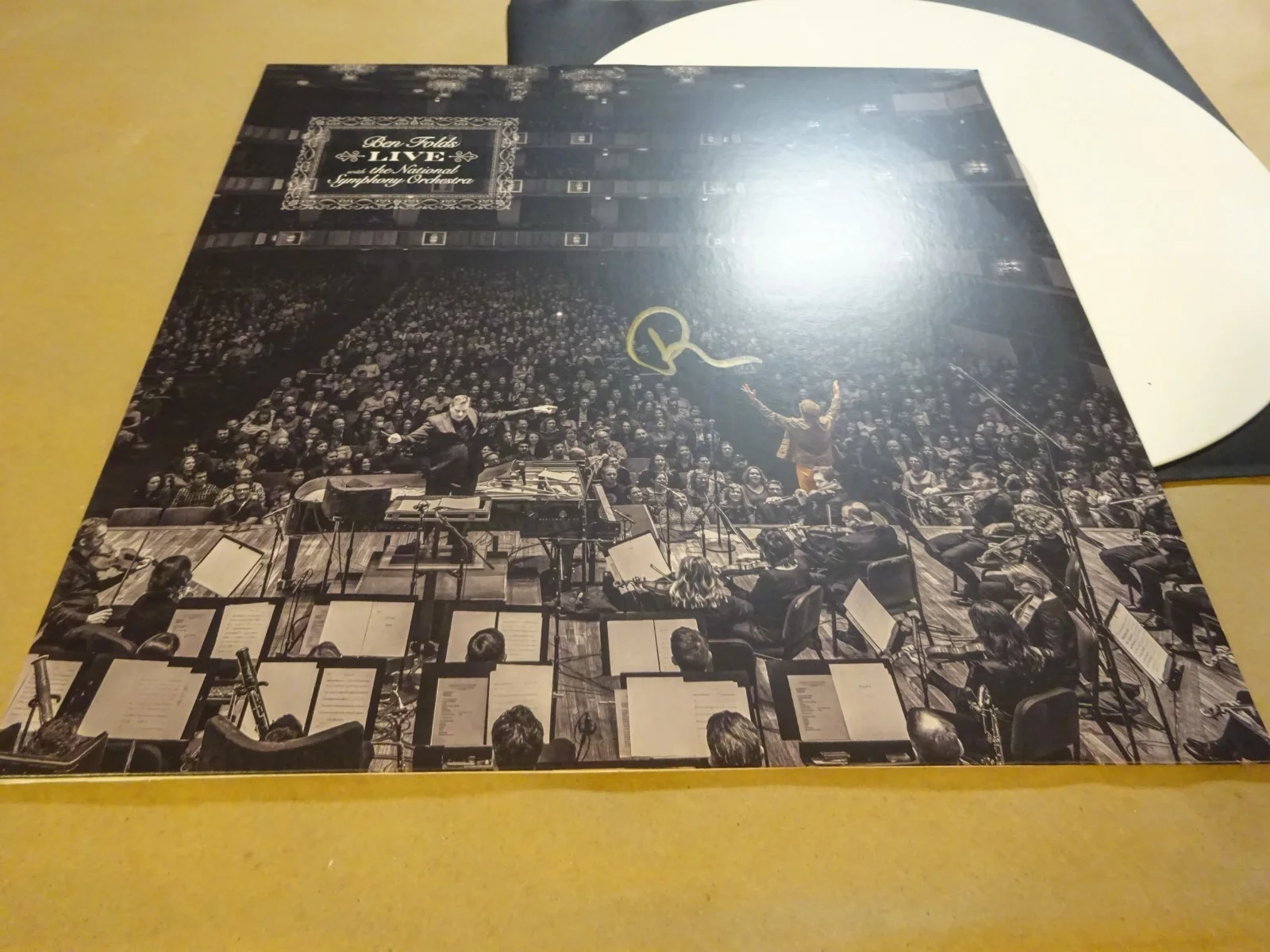 Signed Ben Folds Autographed Live National Symphony Orchestra Album BAS COA, image 4