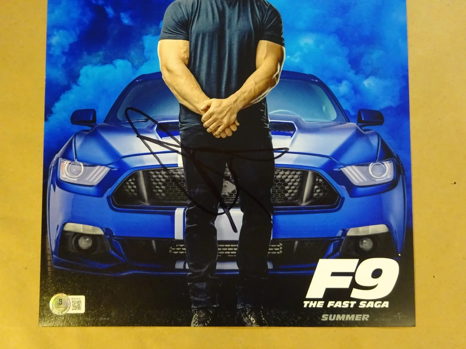 John Cena — Signed John Cena Autographed 11"x17" F9: The Fast Saga Photo Beckett BAS COA, изображение 3