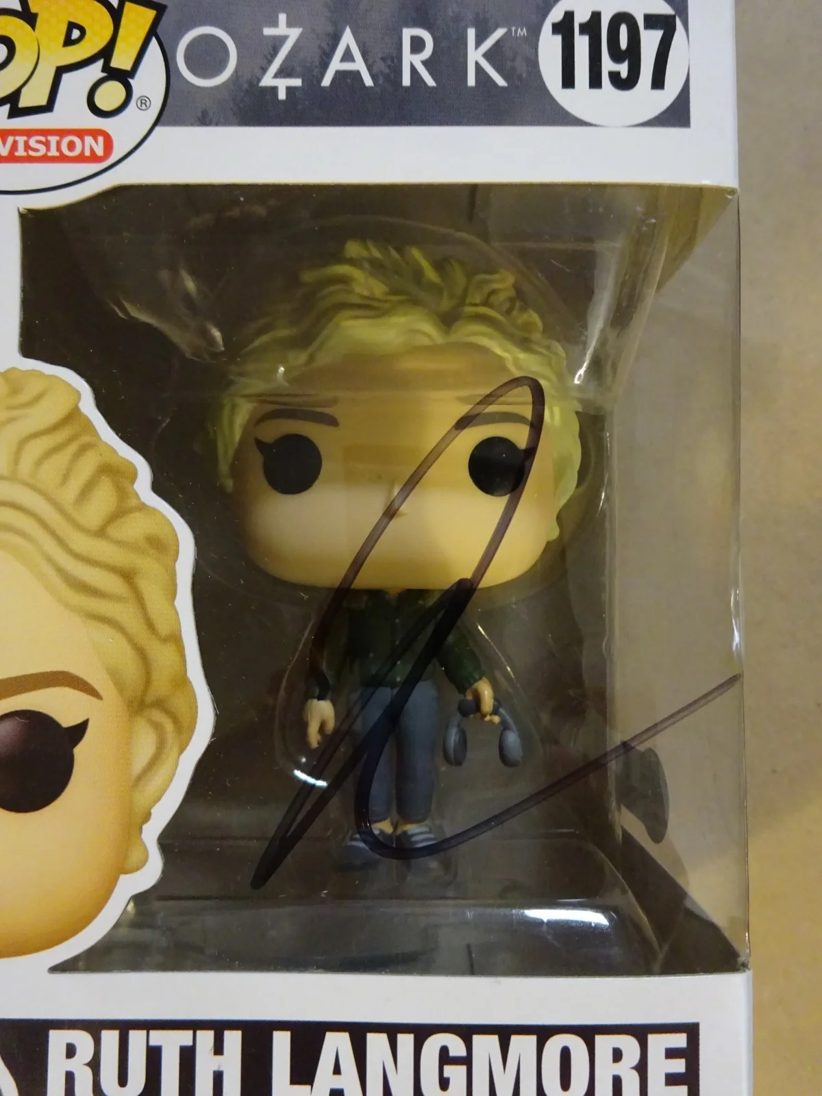 Julia Garner — Signed Julia Garner Autographed Ozark Ruth Langmore Funko Pop Beckett BAS COA, image 3