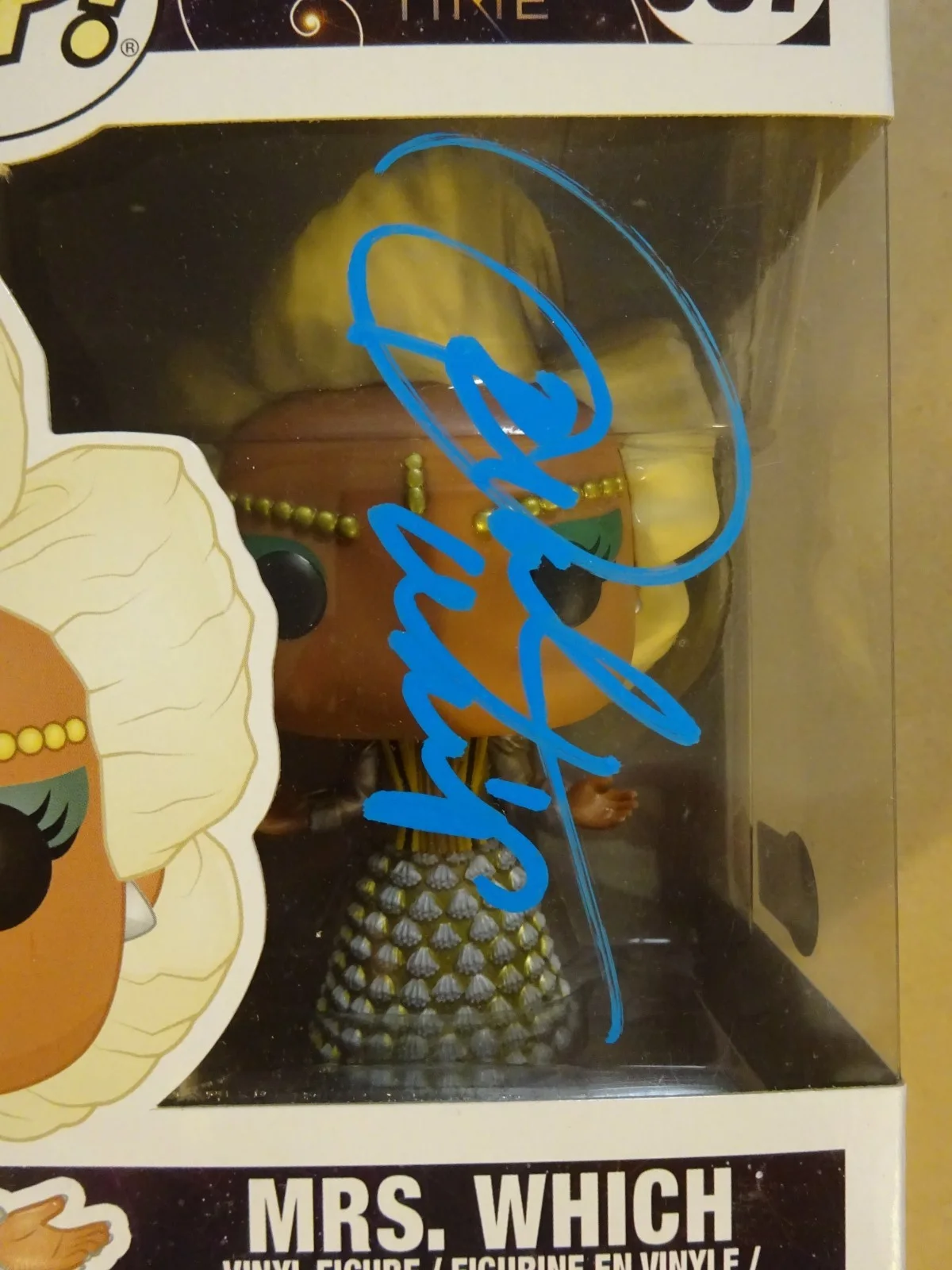 Oprah Winfrey — Signed Ophrah Winfrey Autographed Mrs. Which Wrinkle In Time Funko Pop BAS COA, image 3