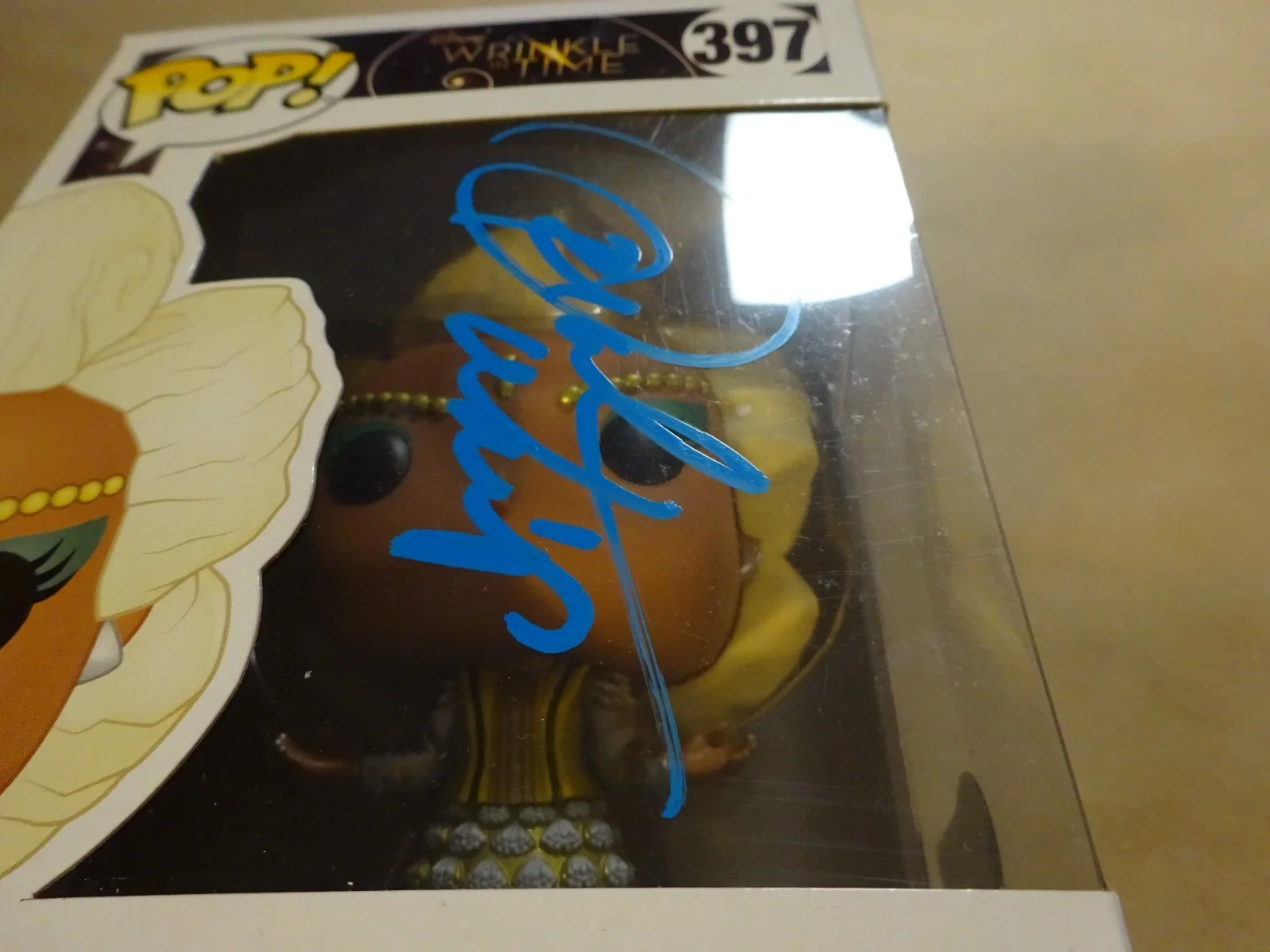 Oprah Winfrey — Signed Ophrah Winfrey Autographed Mrs. Which Wrinkle In Time Funko Pop BAS COA, image 4
