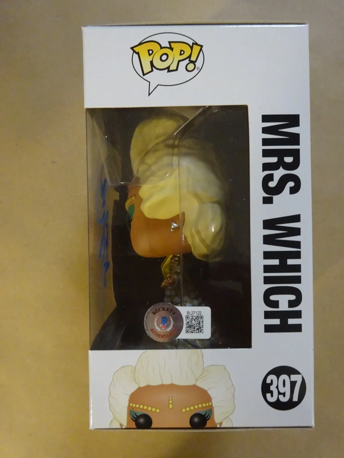 Oprah Winfrey — Signed Ophrah Winfrey Autographed Mrs. Which Wrinkle In Time Funko Pop BAS COA, image 5