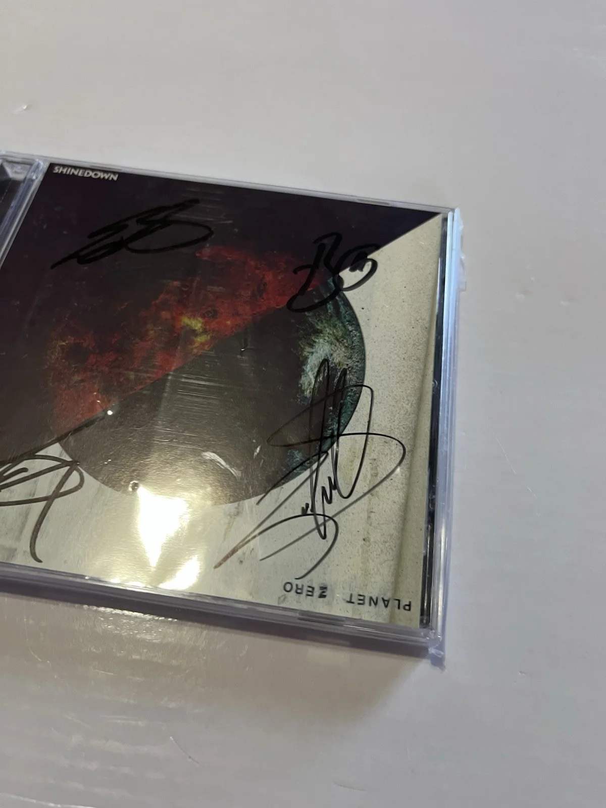 Shinedown Planet Zero CD Signed with Band Autographed Art Card Limited Edition, изображение 4