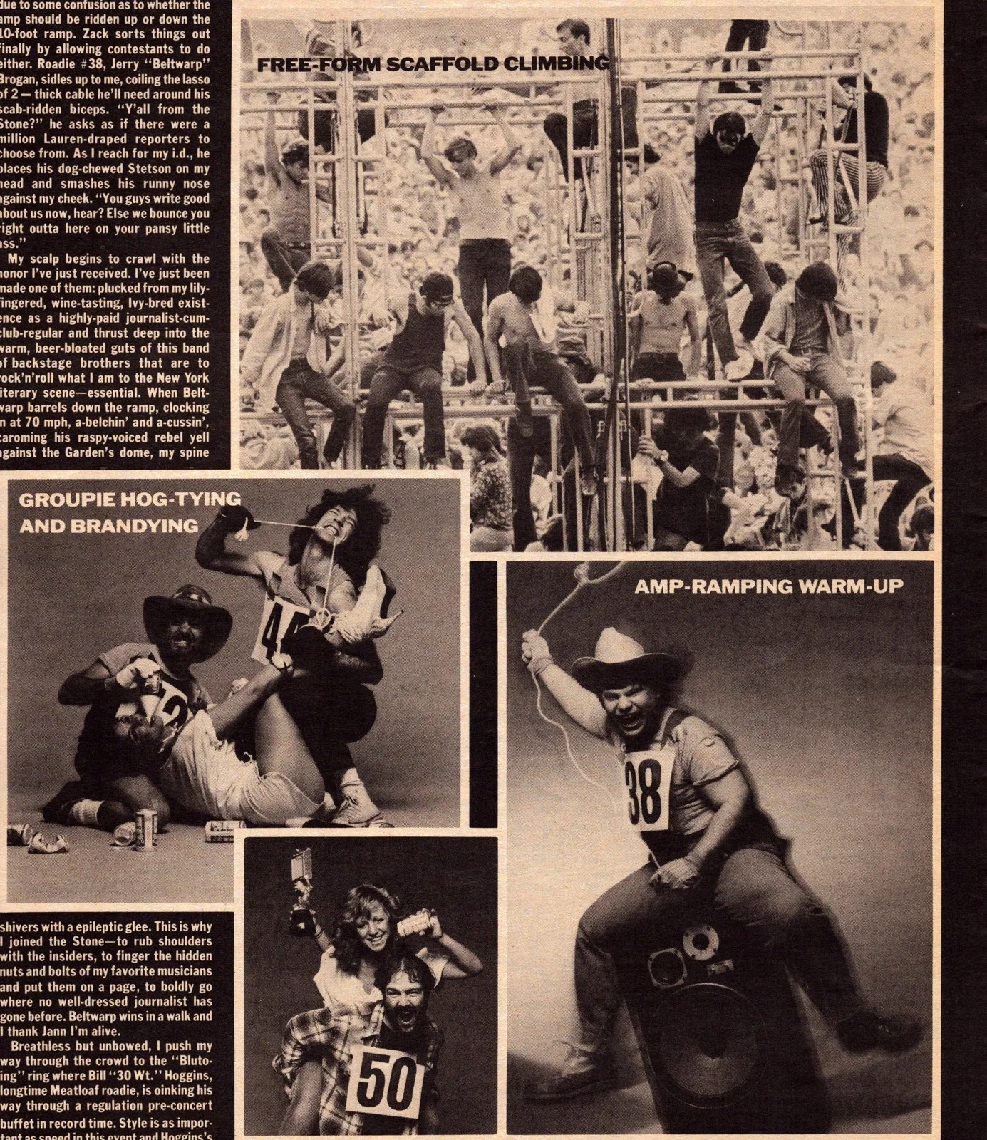 Vintage 1980s Roadie-O 4 Page Article Magazine Janis Joplin Music Memorabilia, изображение 4