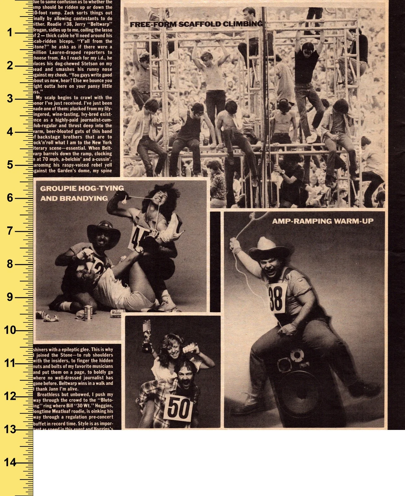 Vintage 1980s Roadie-O 4 Page Article Magazine Janis Joplin Music Memorabilia, изображение 5
