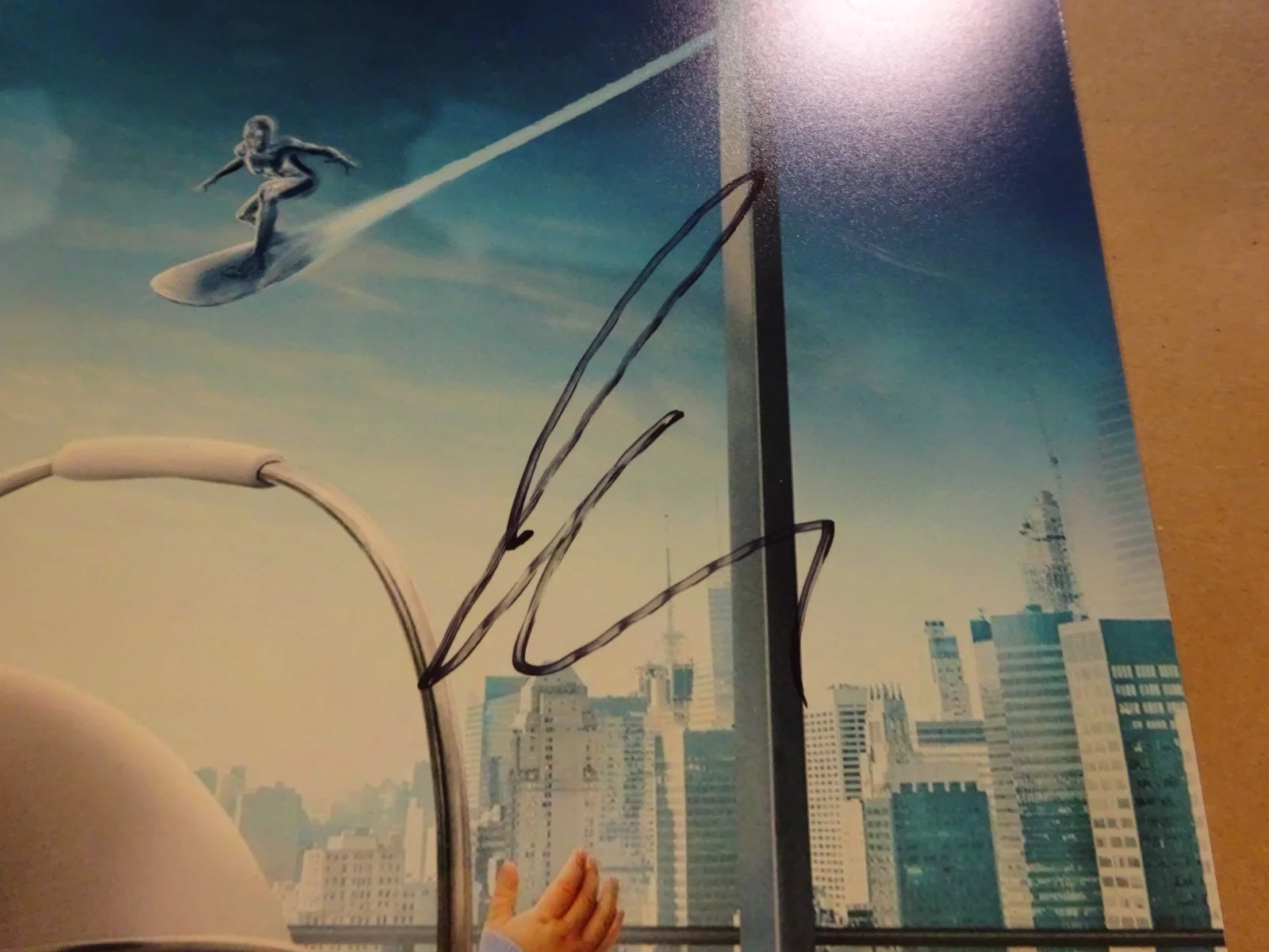 Julia Garner — Signed Julia Garner Autographed Fantastic 4 Silver Surfer 11"X14" Photo BAS COA, изображение 4
