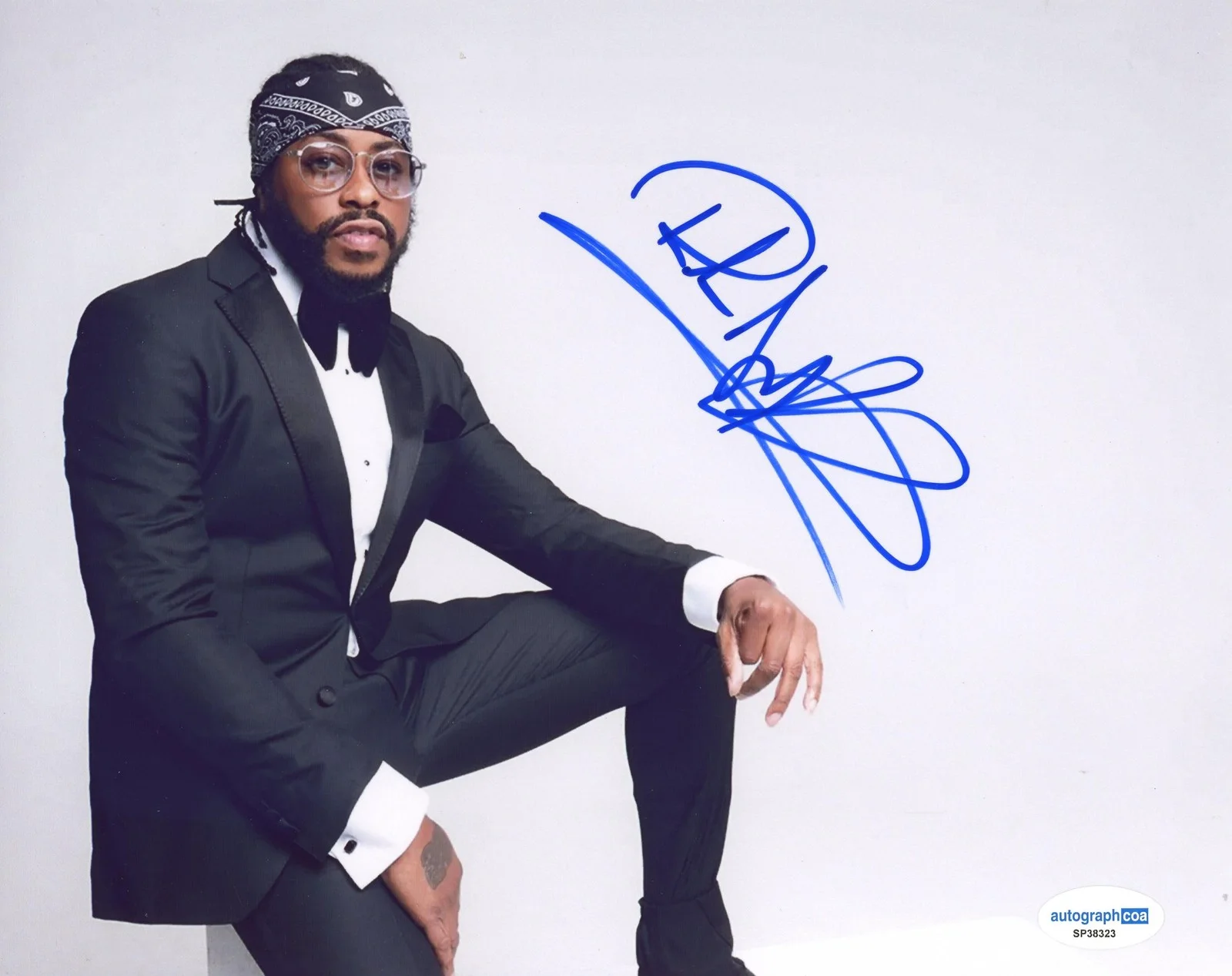 Raheem DeVaughn — Raheem DeVaughn "The Love Experience" Singer AUTOGRAPH Signed 8x10 Photo C ACOA, изображение 2