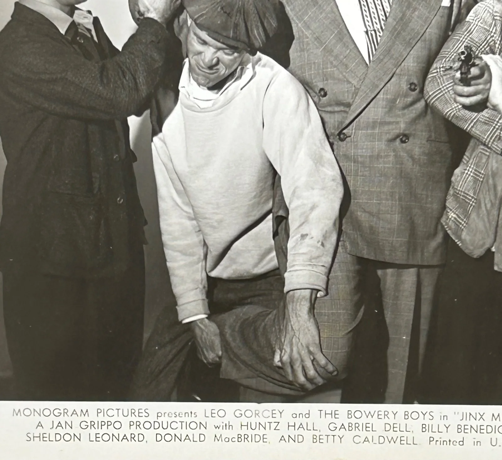 SHELDON LEONARD—SIGNED Bowery Boys PHOTO—JACK BENNY•CAPRA•DICK VAN DYKE•Mayberry, изображение 3