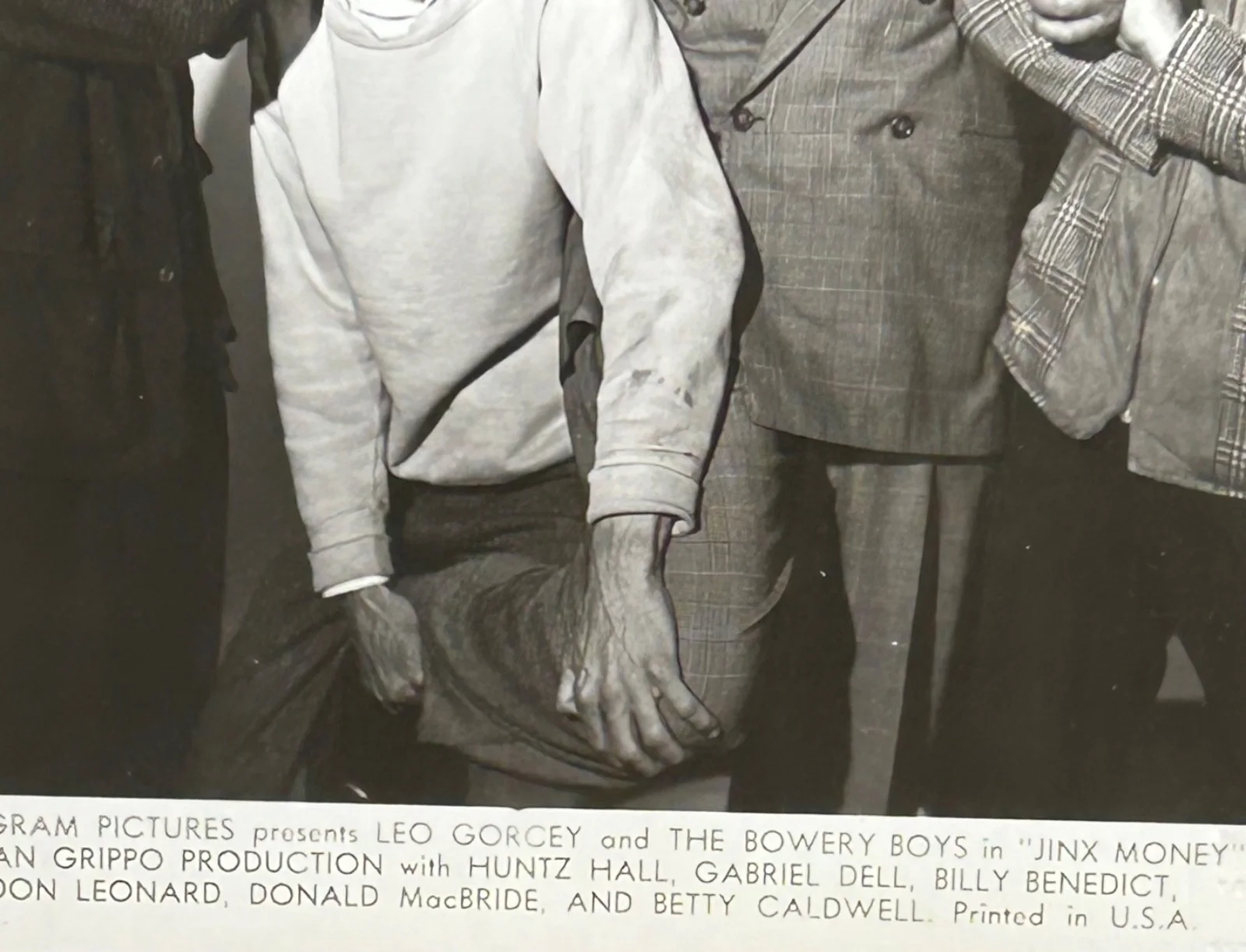 SHELDON LEONARD—SIGNED Bowery Boys PHOTO—JACK BENNY•CAPRA•DICK VAN DYKE•Mayberry, изображение 4