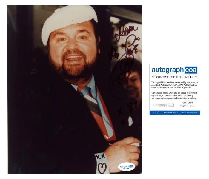 Dom DeLuise — Dom DeLuise "The Cannonball Run" AUTOGRAPH Signed Autographed 8x10 Photo ACOA