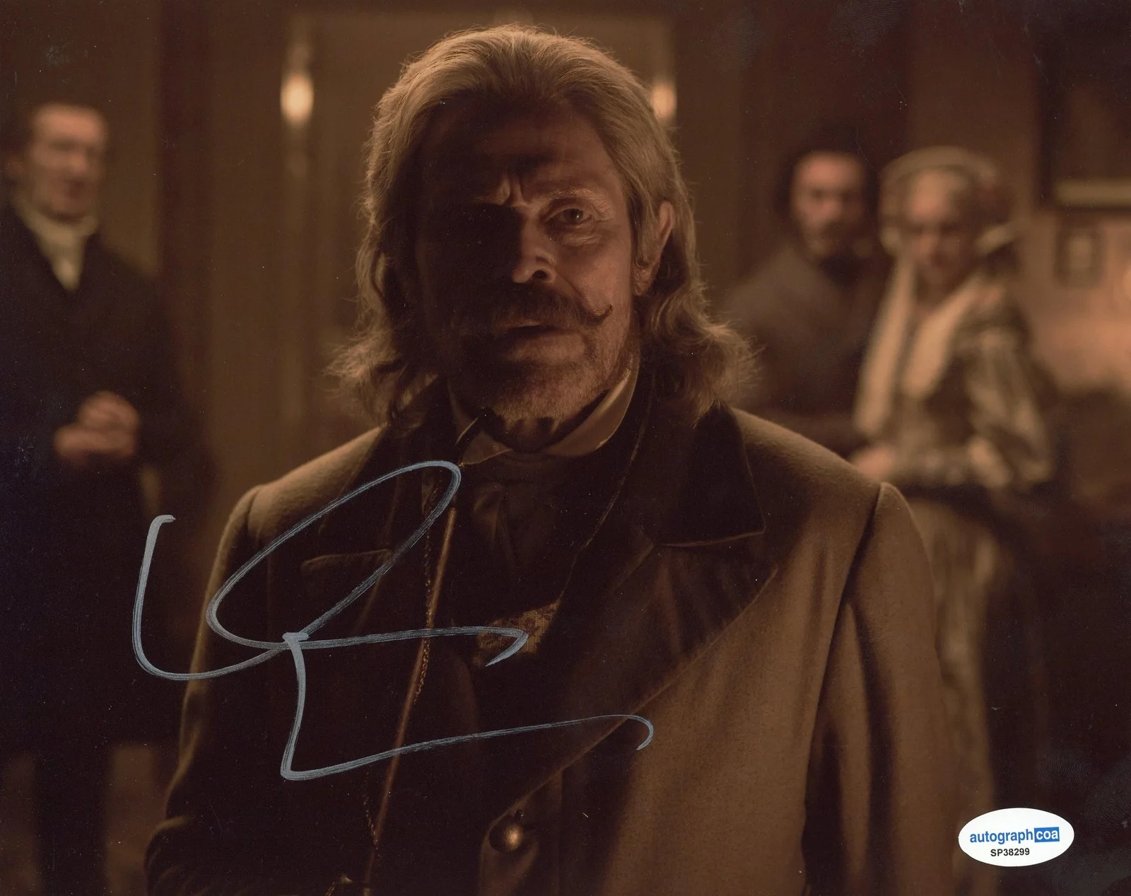 Willem Dafoe — Willem Dafoe "Nosferatu" SIGNED 'Prof. Albin Eberhart von Franz'8x10 Photo ACOA, image 2