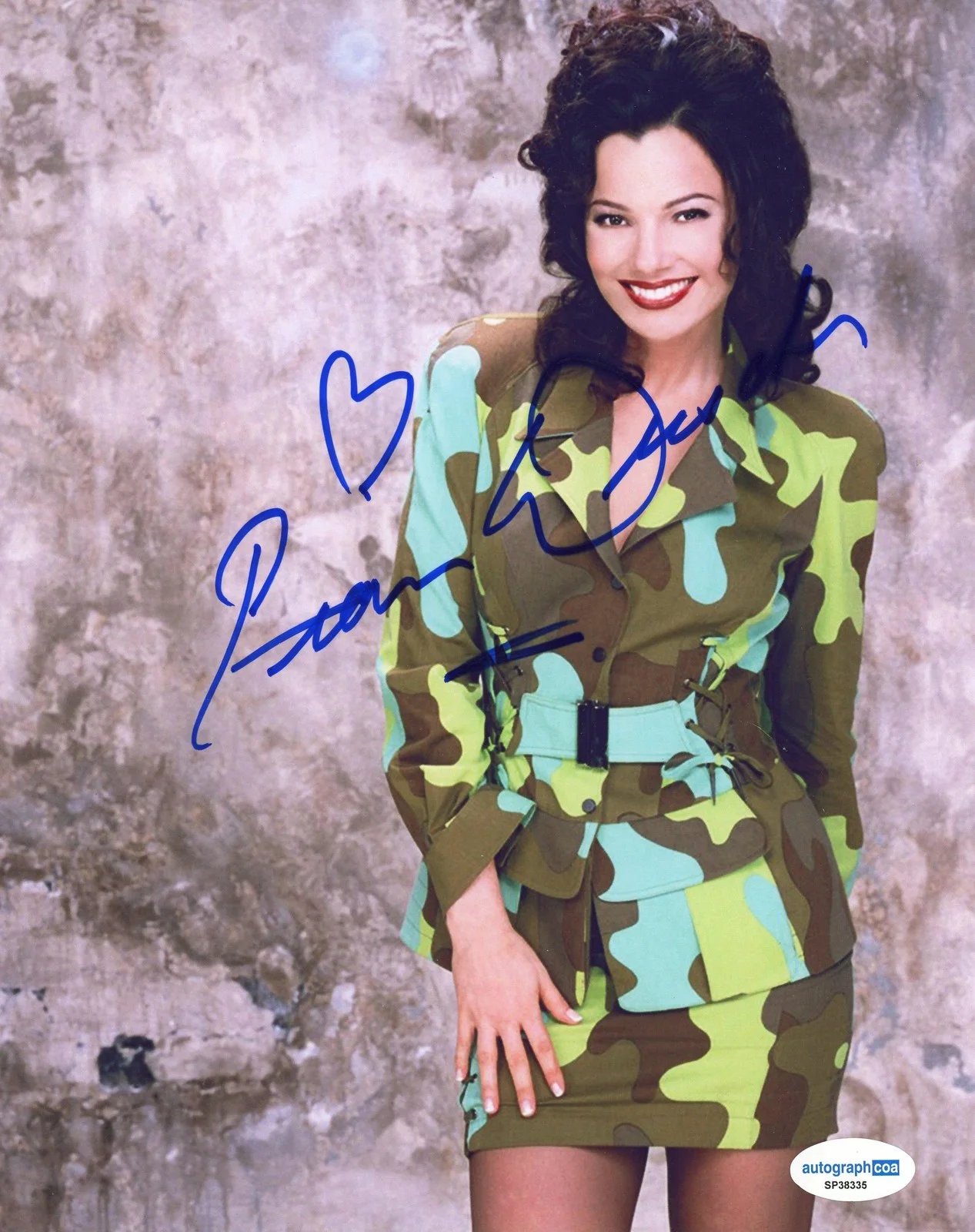 Fran Drescher — Fran Drescher "The Nanny" AUTOGRAPH Signed 'Fran Fine' 8x10 Photo ACOA, изображение 2