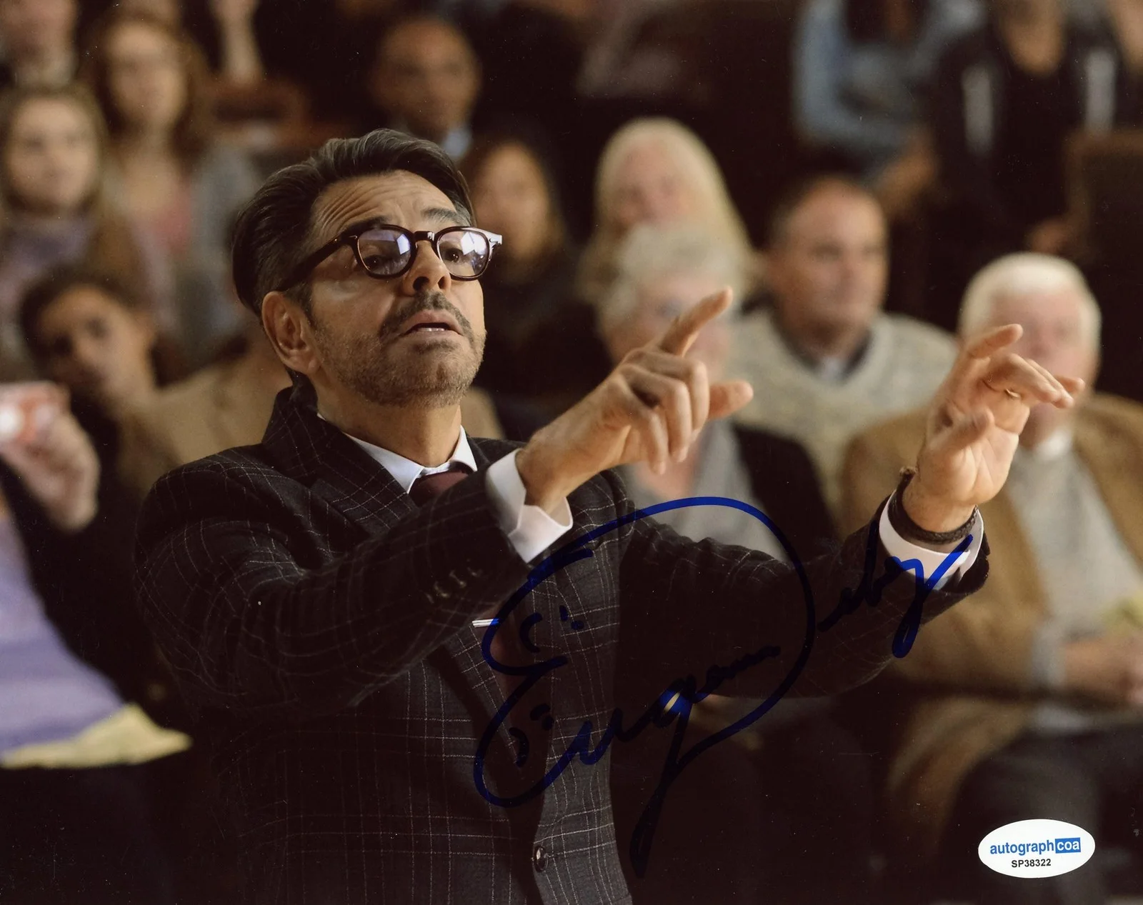 Eugenio Derbez — Eugenio Derbez "CODA" Autograph SIGNED 'Bernardo Villalobos' 8x10 Photo ACOA, image 2
