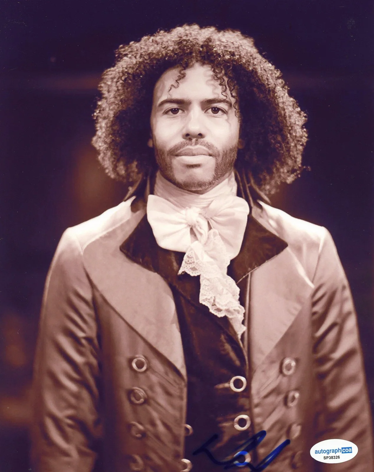 Daveed Diggs — Daveed Diggs "Hamilton" AUTOGRAPH Signed 'Thomas Jefferson' 8x10 Photo B ACOA, image 2