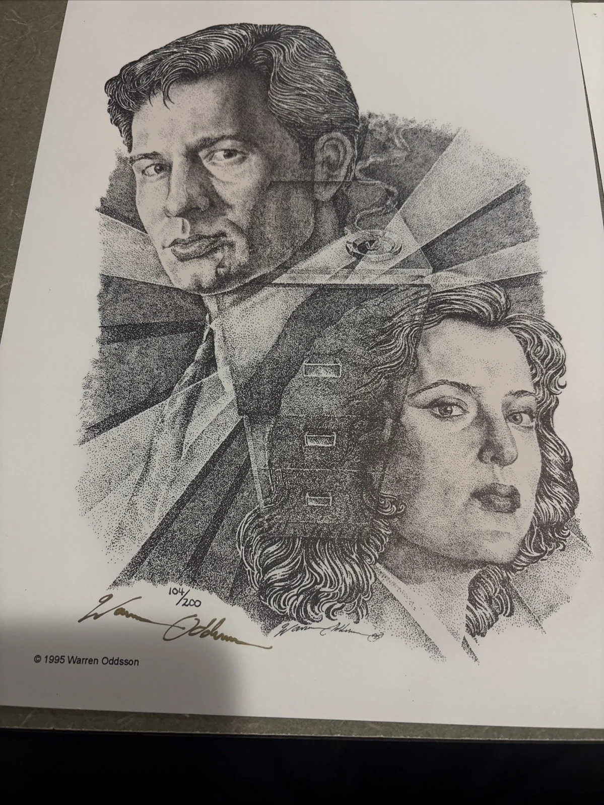 Warren Oddson Signed Prints Star Wars X Files, image 3