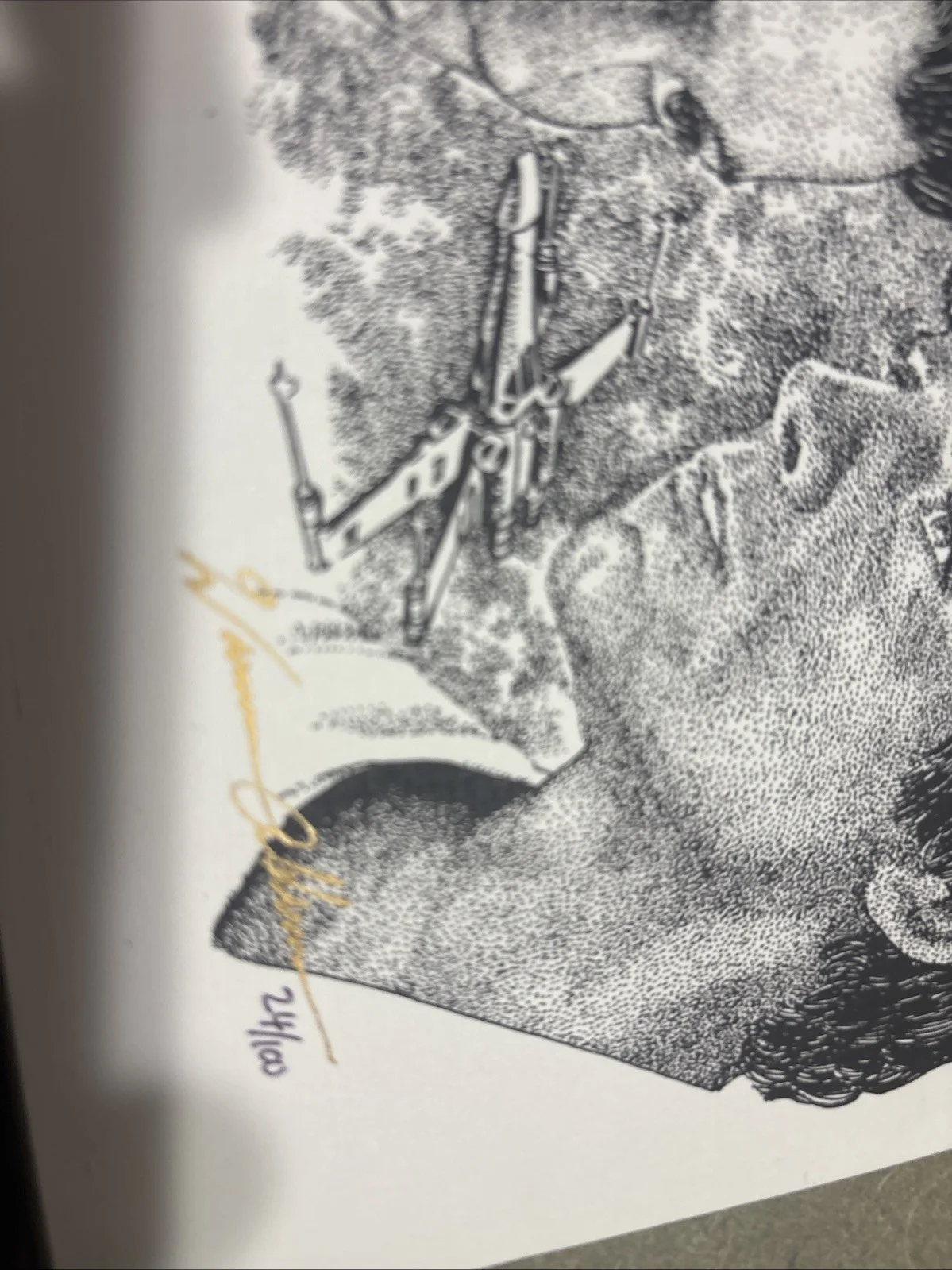 Warren Oddson Signed Prints Star Wars X Files, image 5