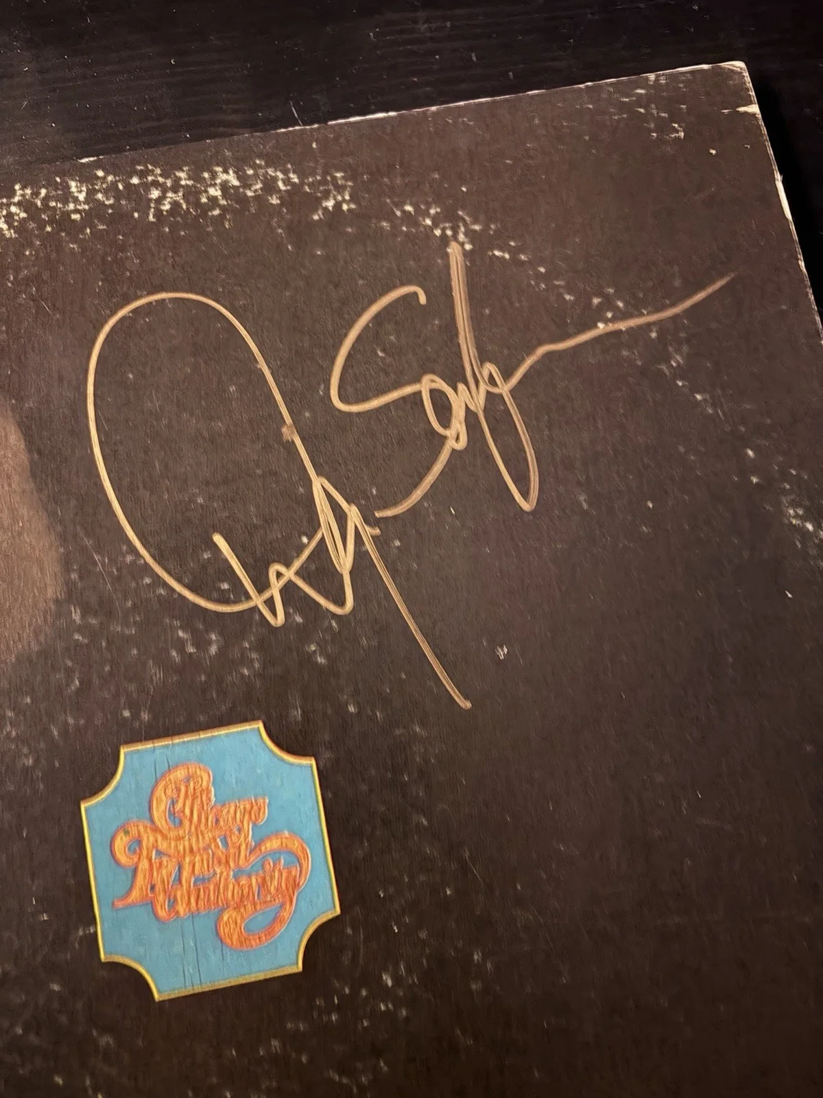 Chicago Transit Authority LP signed By Danny Seraphine Vinyl Autographed, image 2