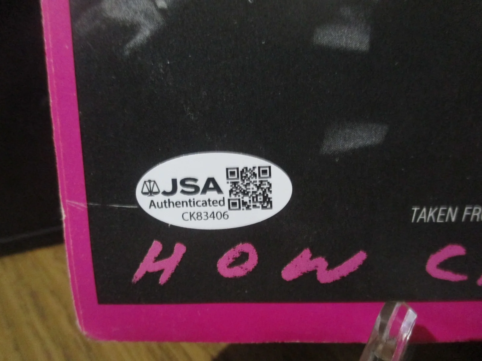 HEART JSA CERTIFIED AUTHENTIC AUTOGRAPHED/SIGNED VINYL 45 ANN & NANCY WILSON, image 4