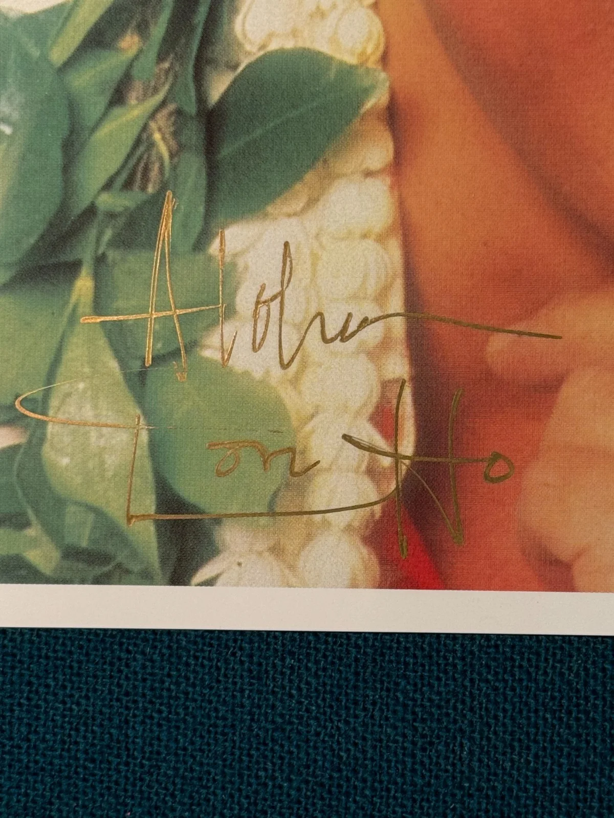 Don Ho — Don Ho Autograph 8x10 Color Photo Hand SIGNED, Hawaiian Music Star Tiny Bubbles, image 2