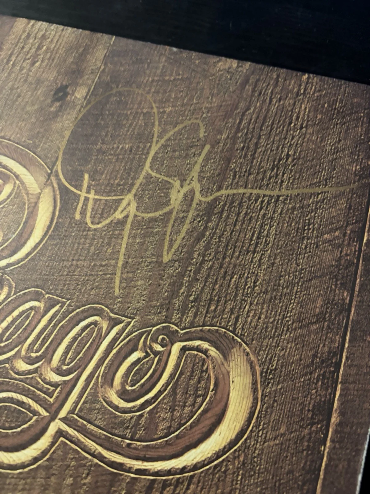 Chicago V LP signed By Danny Seraphine Vinyl Autographed Chicago Band, изображение 2