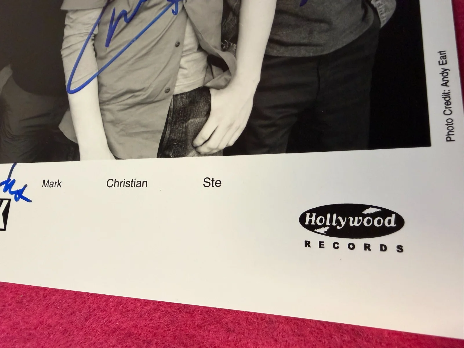 RARE Hollywood Records Press Photo Hand Signed by BBMAK ! Autographed BB MAK, изображение 4