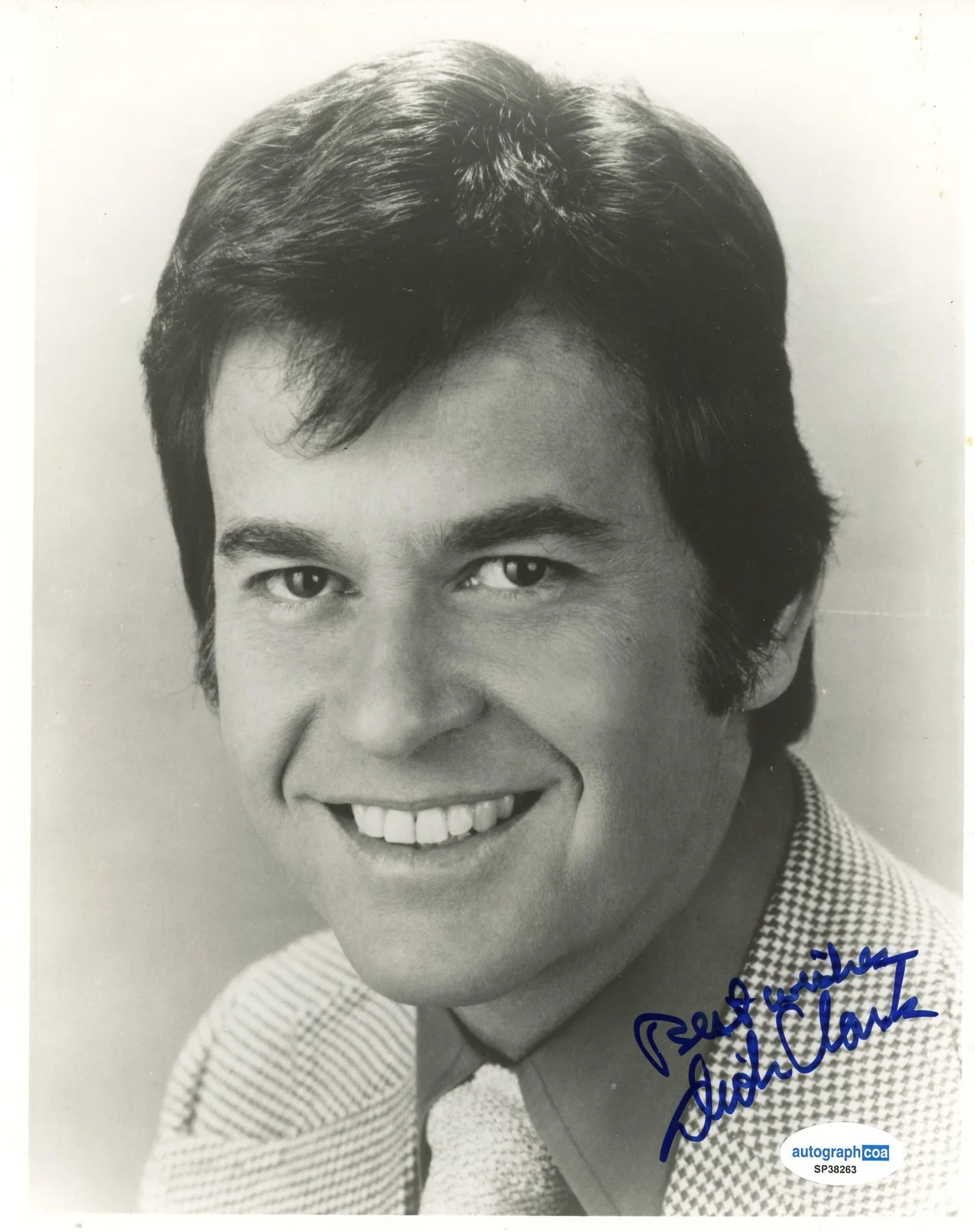 Dick Clark — Dick Clark "American Bandstand" AUTOGRAPH Signed Autographed 8x10 Photo ACOA, изображение 2