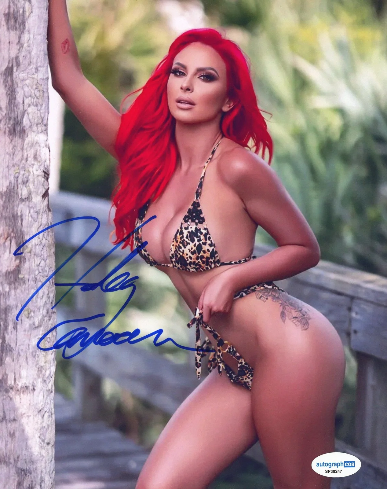 Harley Cameron — Harley Cameron AUTOGRAPH Signed AEW Wrestling Autographed 8x10 Photo ACOA, изображение 2