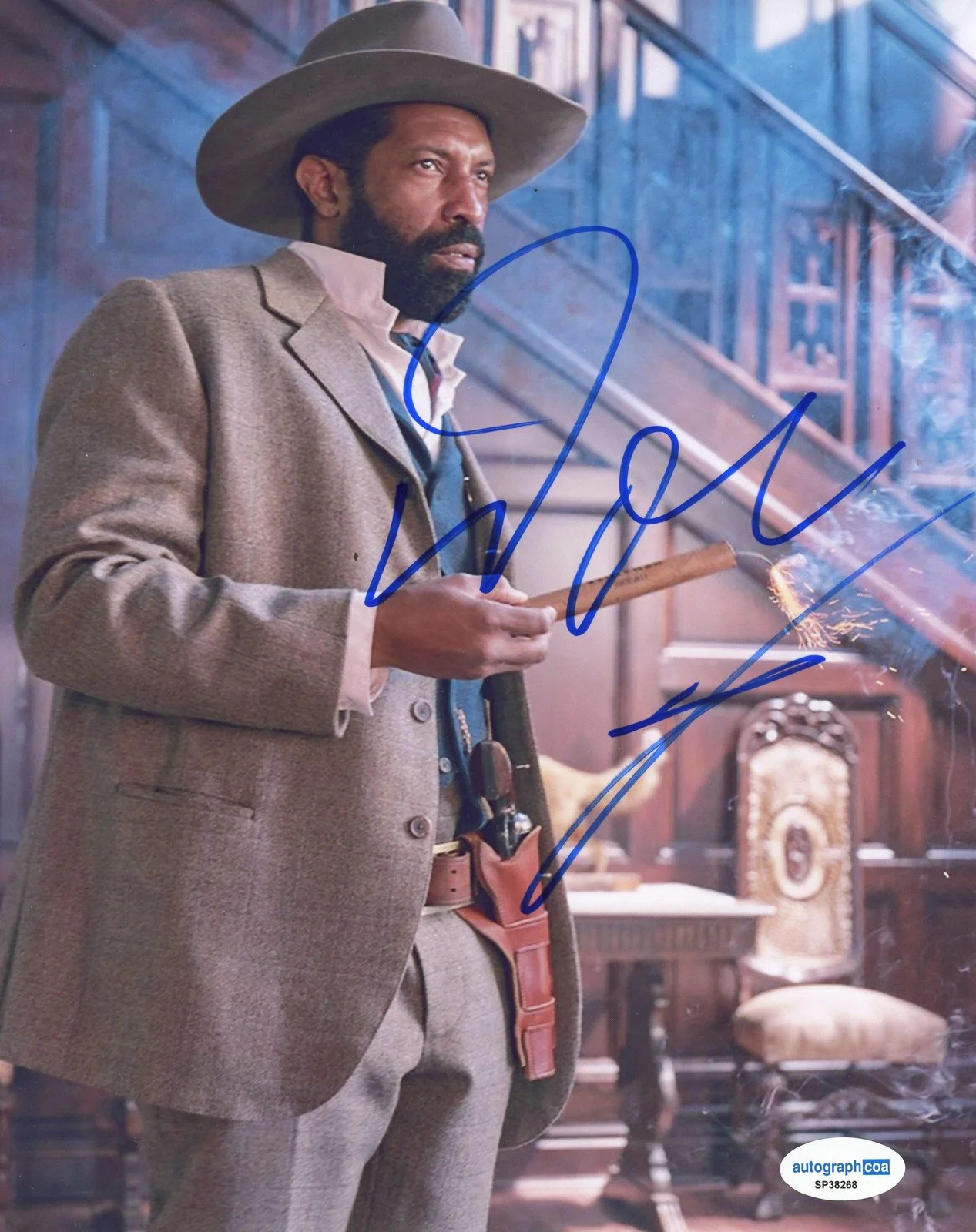 Deon Cole — Deon Cole "The Harder They Fall" AUTOGRAPH Signed 'Wiley Escoe' 8x10 Photo ACOA, изображение 2
