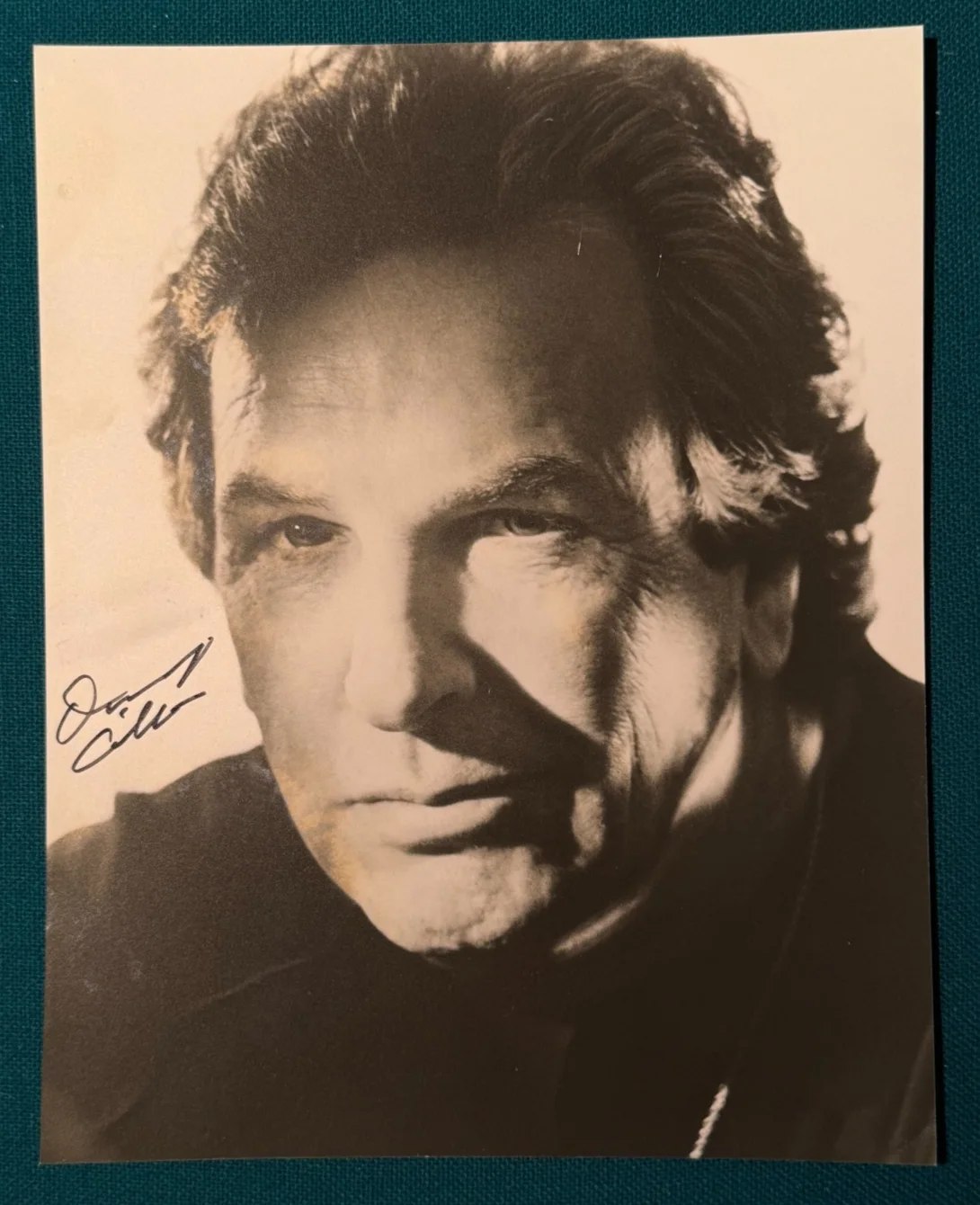 Danny Aiello — 2 - Danny Aiello Autograph 8x10 B&W Photos - Starred in the GODFATHER !! COA, изображение 2
