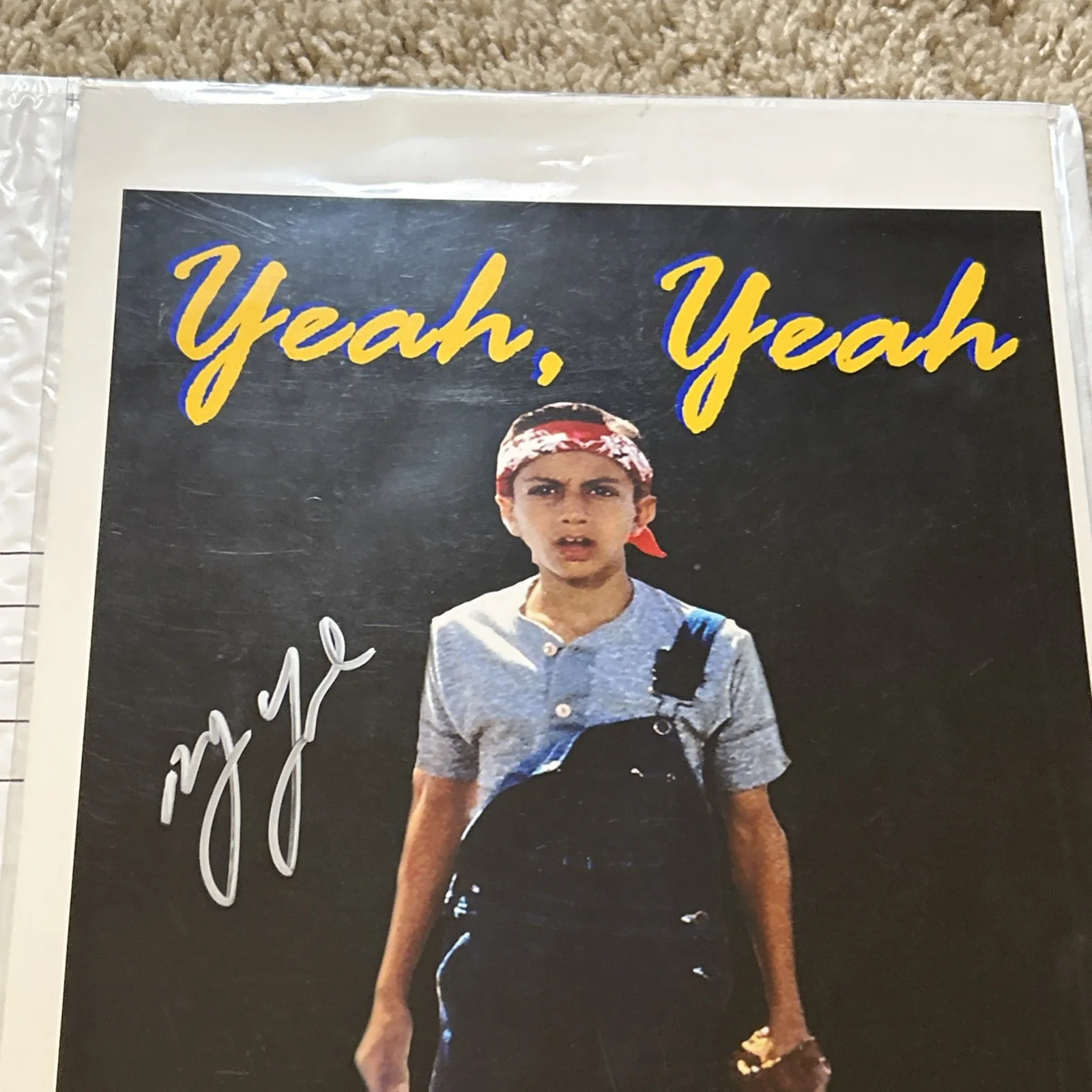 Marty York The Sandlot Yeah Yeah Autographed 8x10 COA Pristine Auctions, image 3