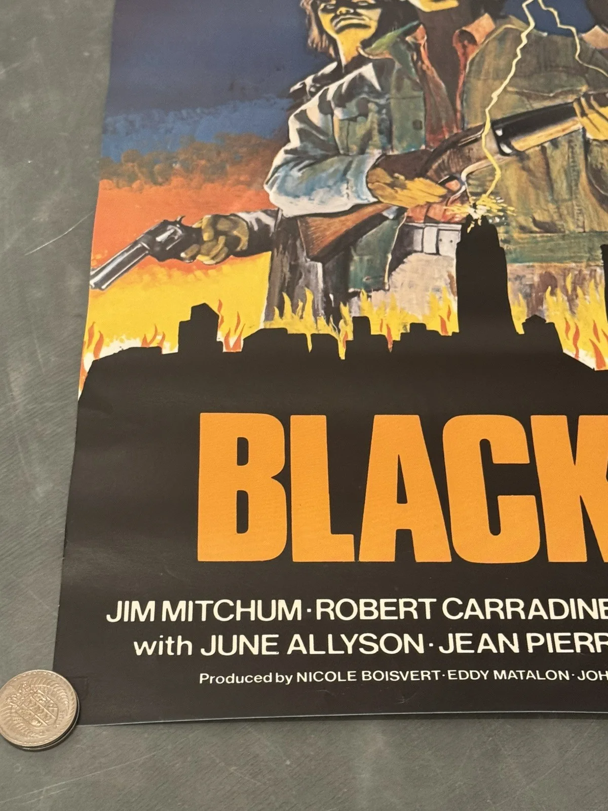 Blackout 1978 Video Shop VHS Poster rare, image 4
