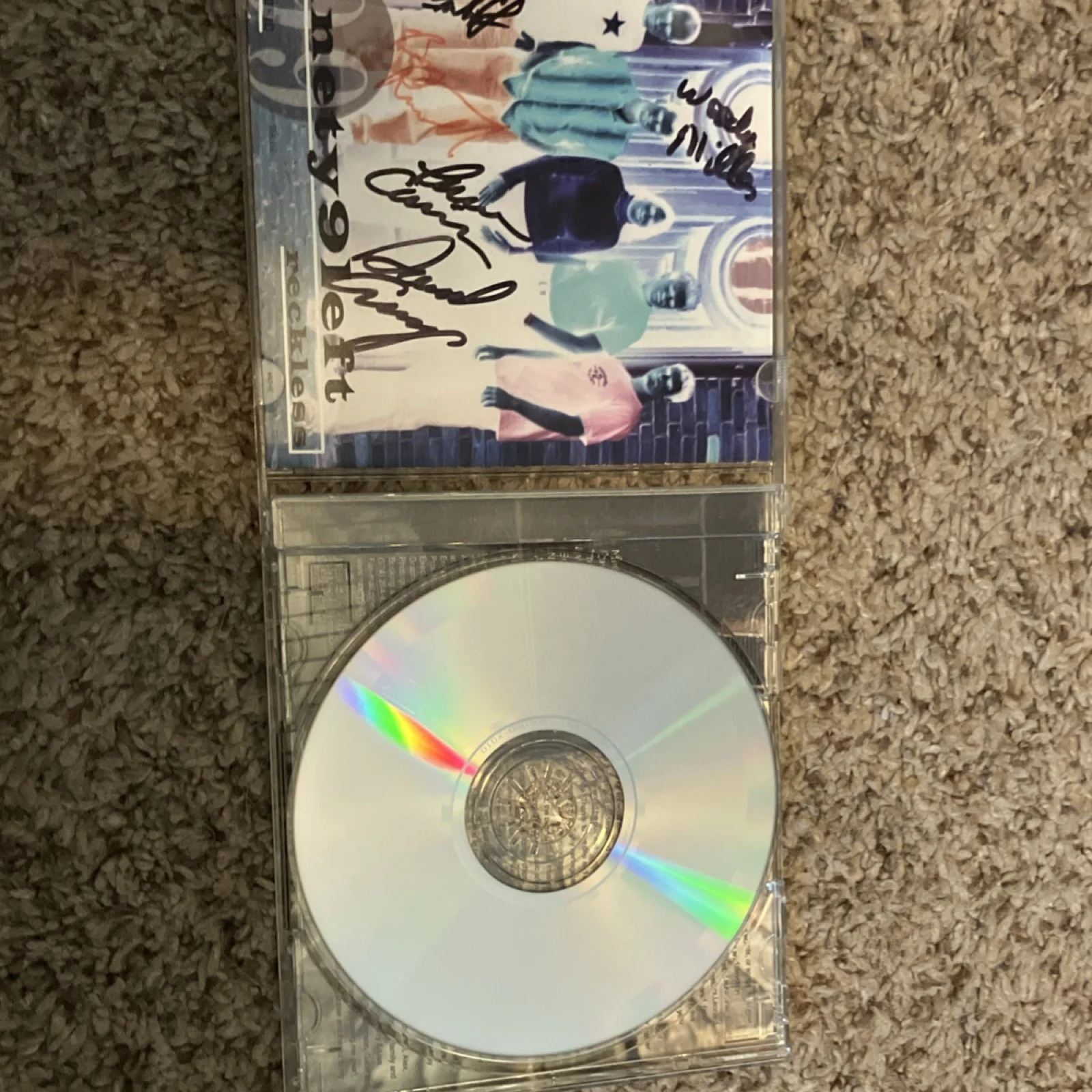 ninety9left Reckless Signed Original CD & Booklet Original Music Collectible, image 3