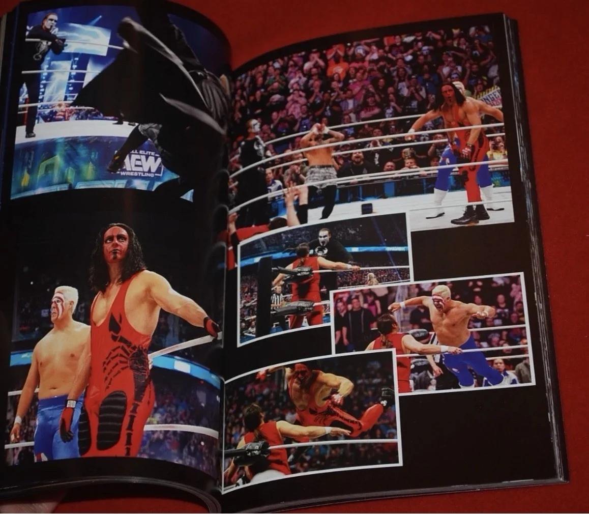 STING — WCW TNA WWE AEW THE ICON STING SIGNED FAREWELL BOOK JSA Certified, image 4