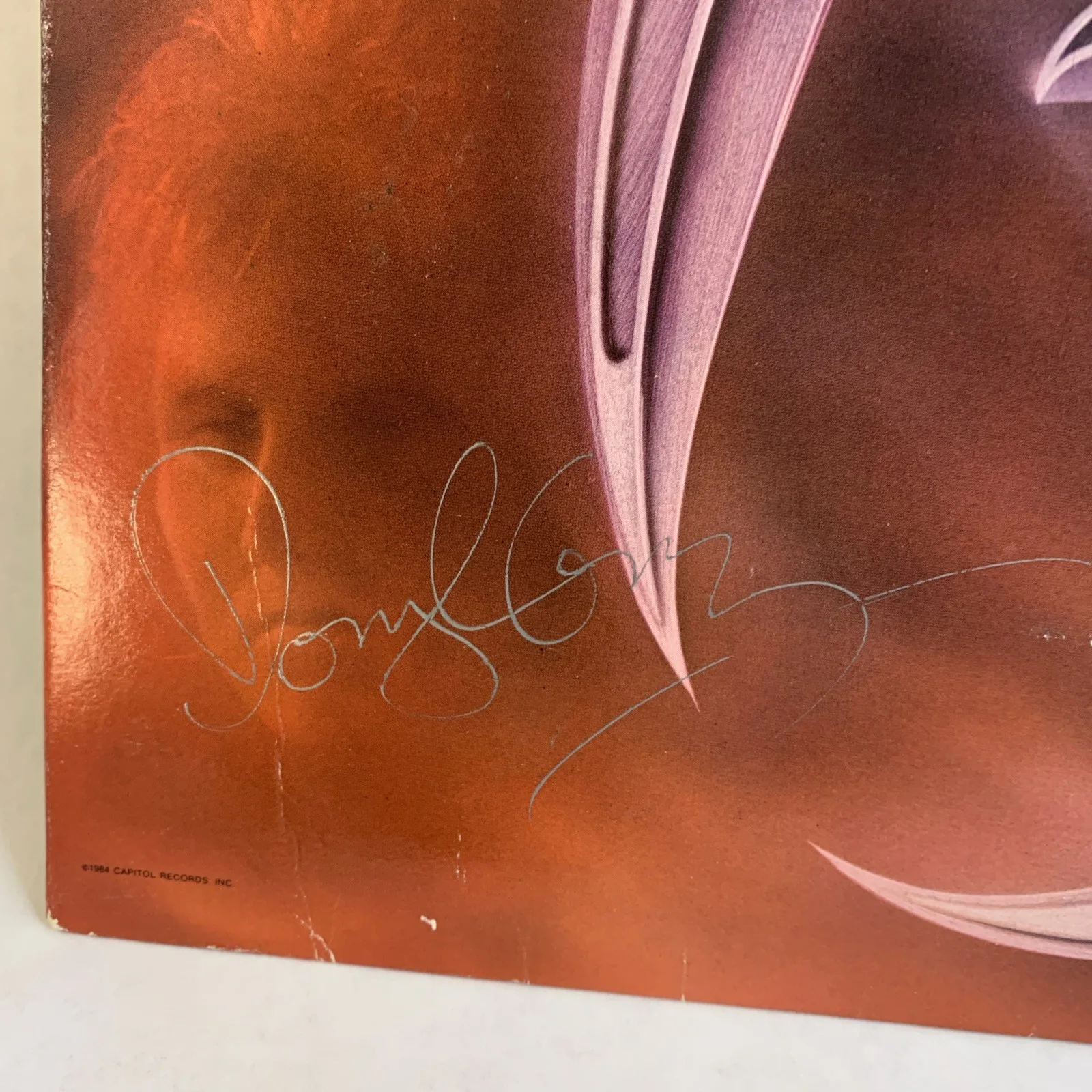 Helix Walkin The Razors Edge Album Cover Signed by 3 Members Vinyl Record LP, изображение 4