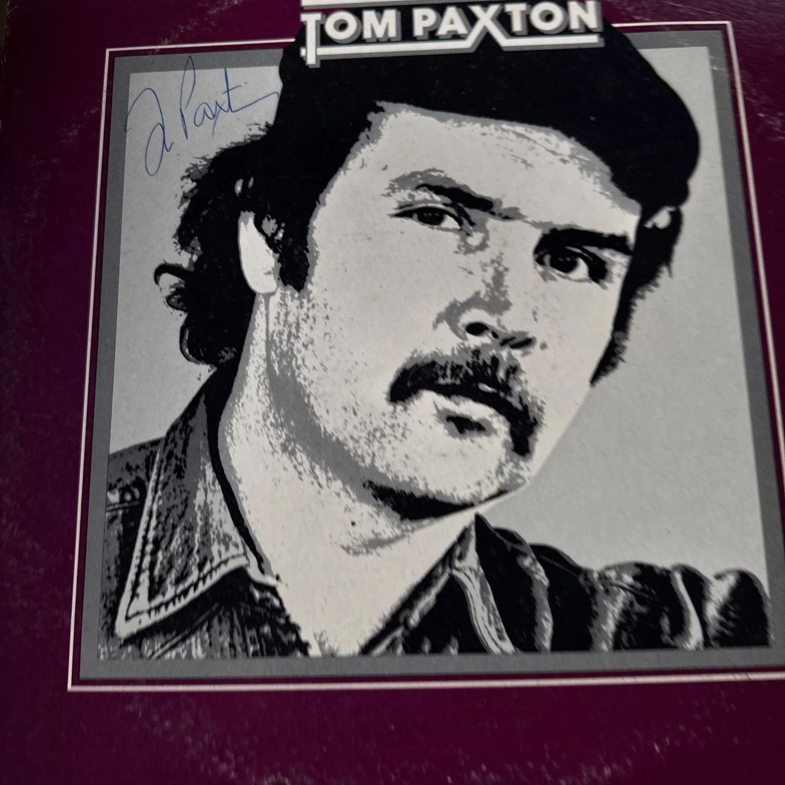 Tom Paxton Signed Vinyl Album Record Lot of 7 LP Folk Legend, изображение 5